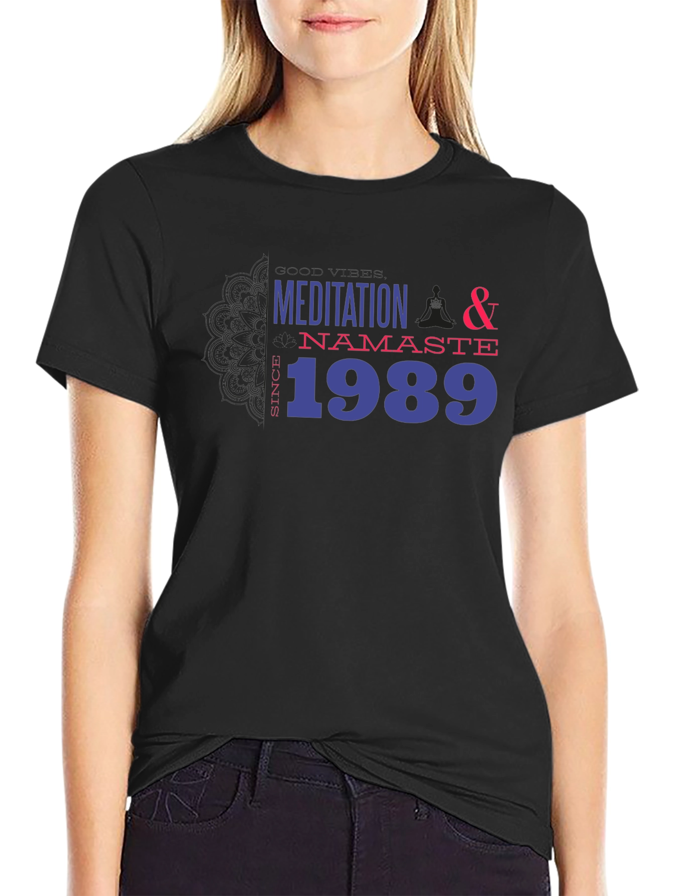 Meditation Namaste Since 1989 Graphic T-Shirt