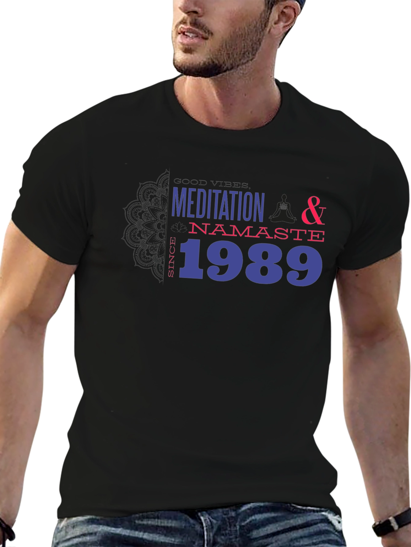 Meditation Namaste Since 1989 Graphic T-Shirt