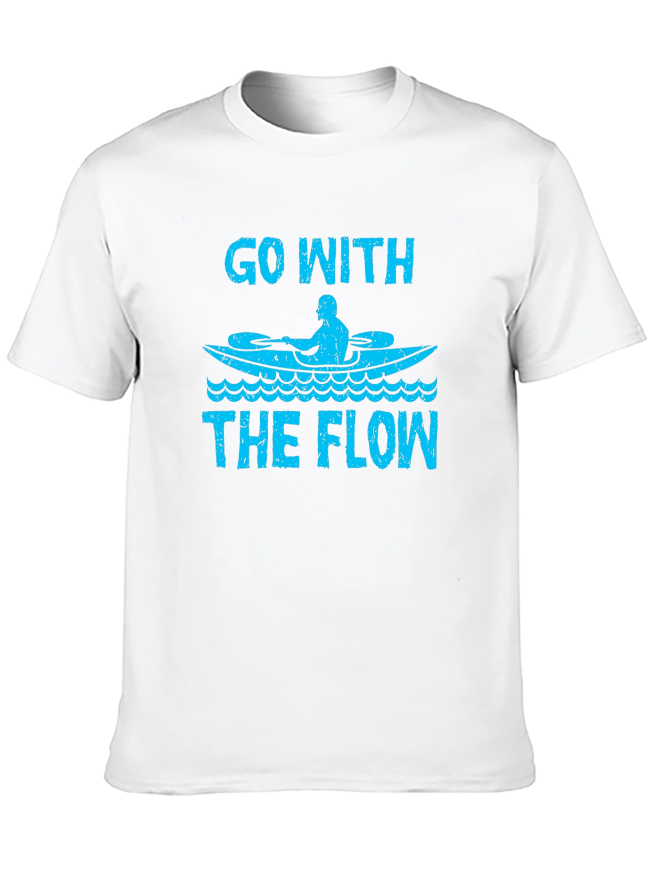 Go With The Flow Kayak T-Shirt