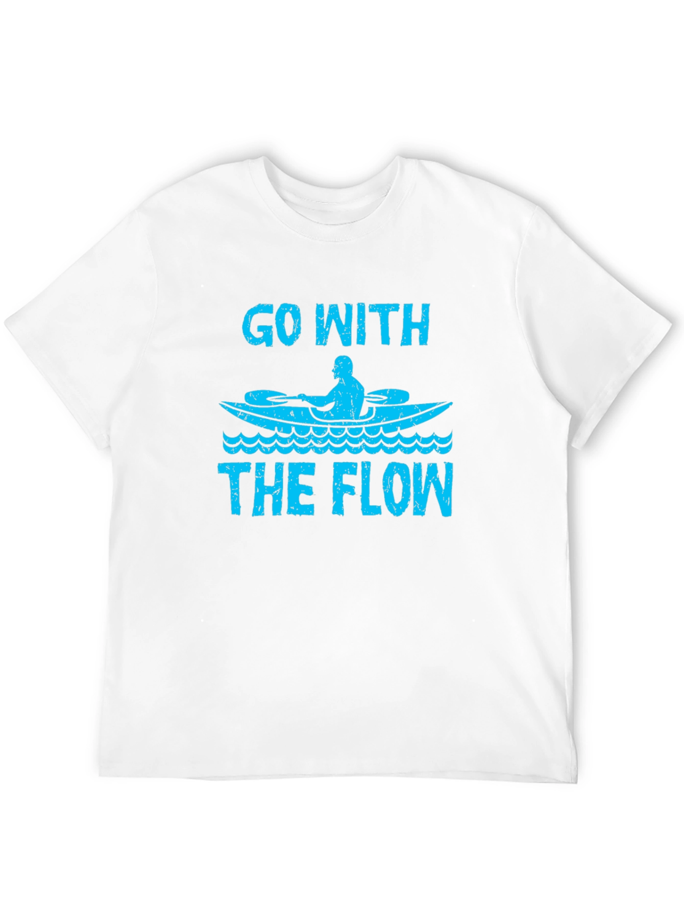 Go With The Flow Kayak T-Shirt
