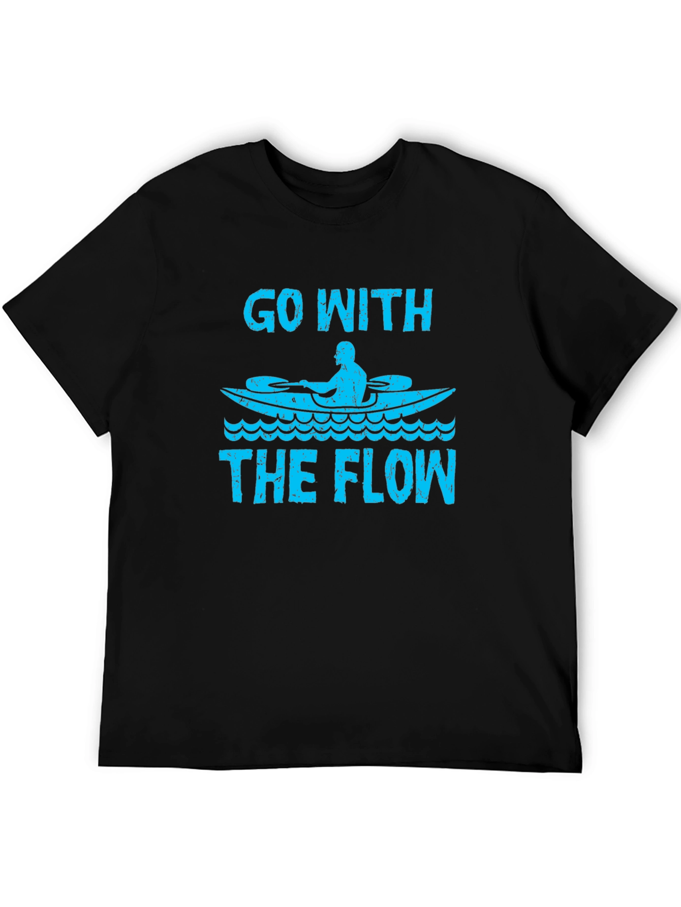 Go With The Flow Kayak T-Shirt