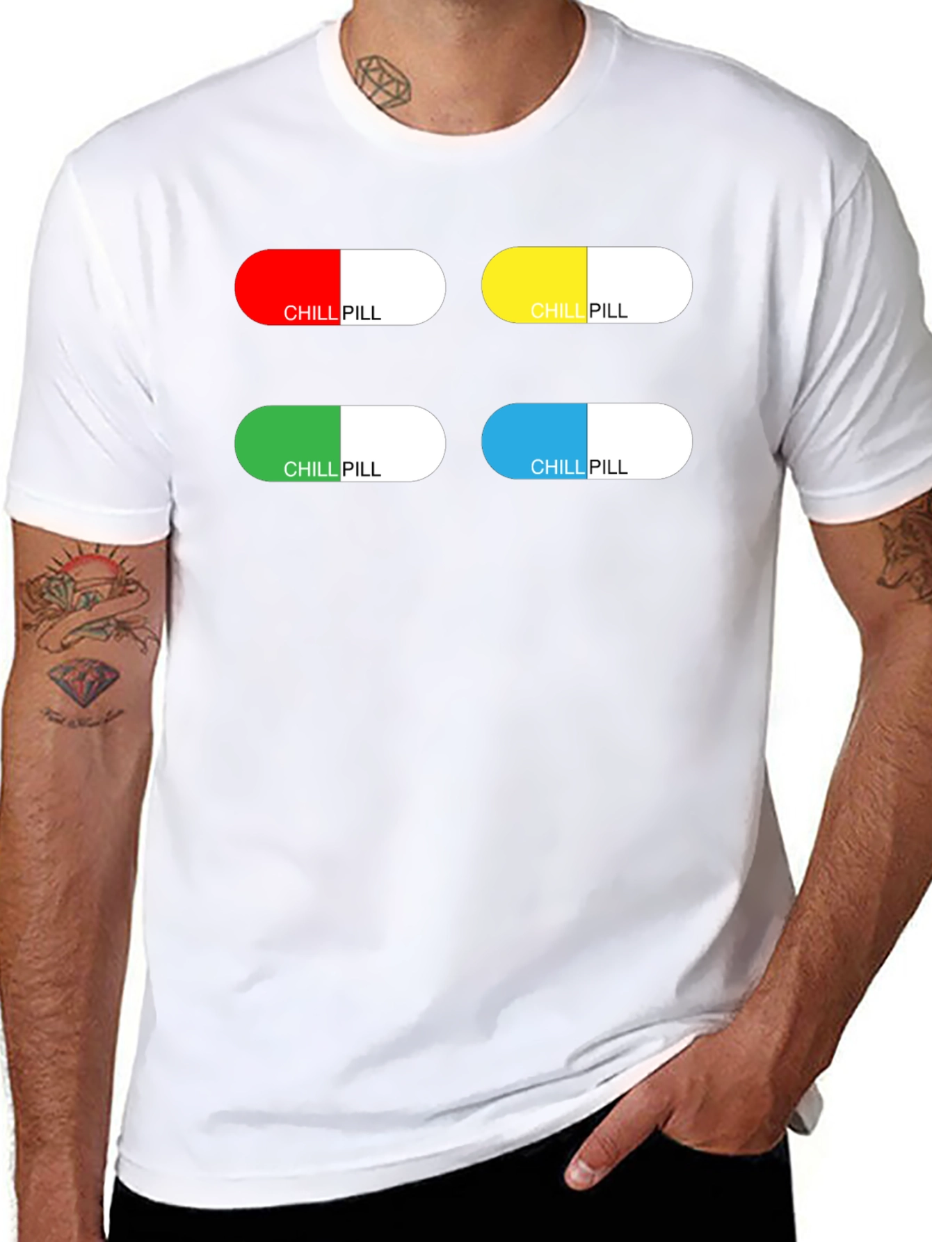 Chill Pill T-Shirt - Fun Graphic Tee