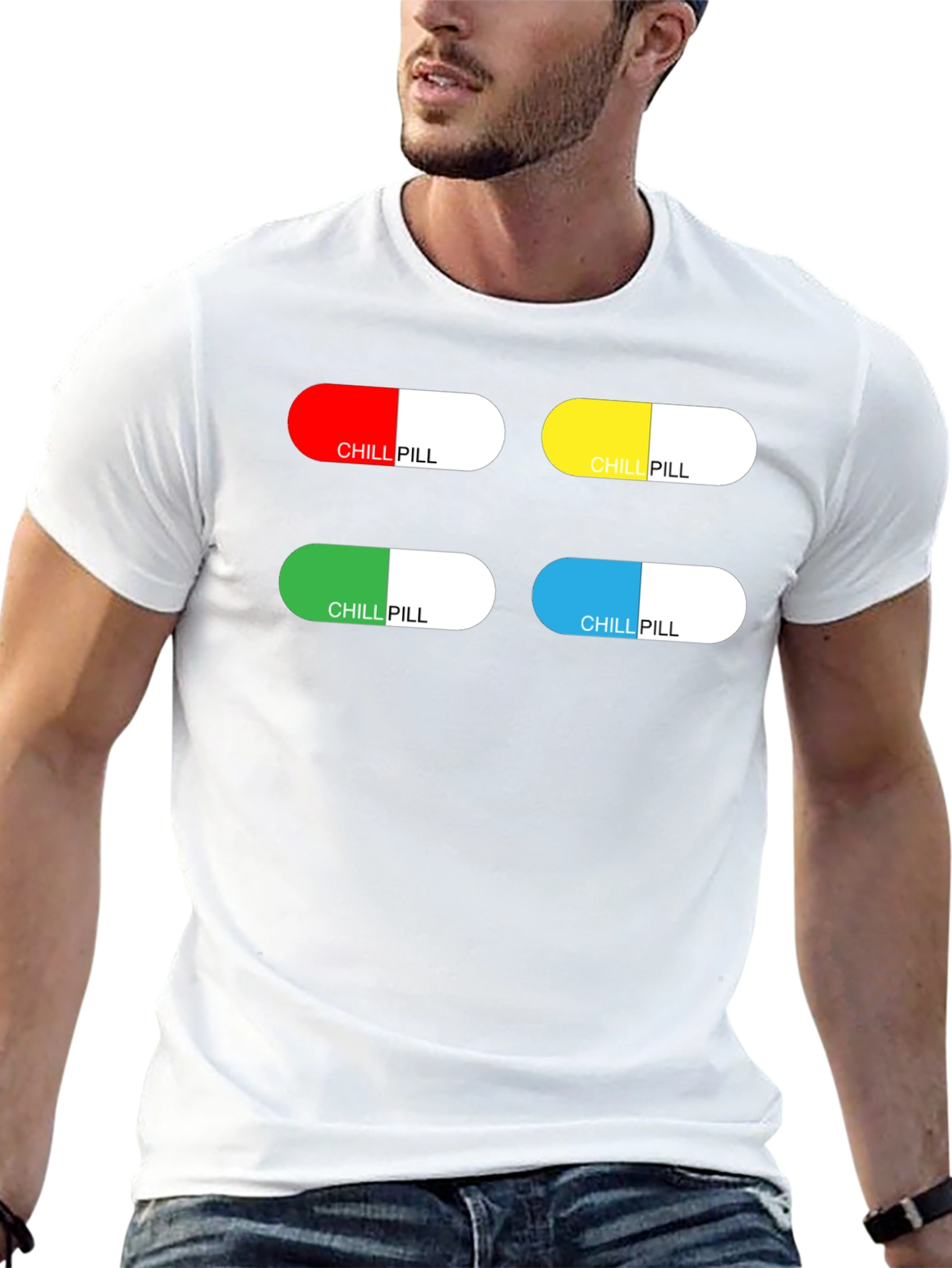 Chill Pill T-Shirt - Fun Graphic Tee