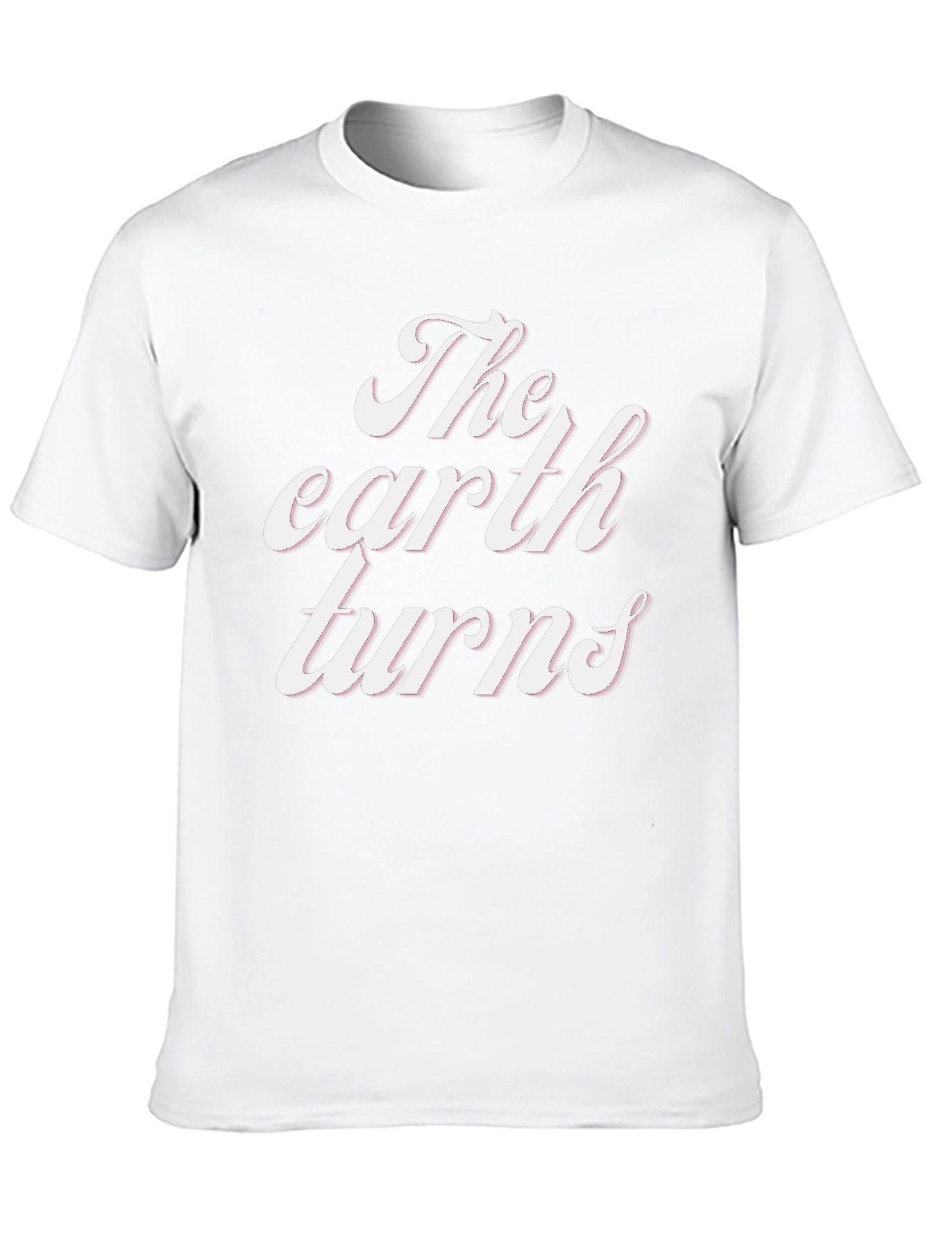 The Earth Turns Graphic Tee - Soft Cotton Blend