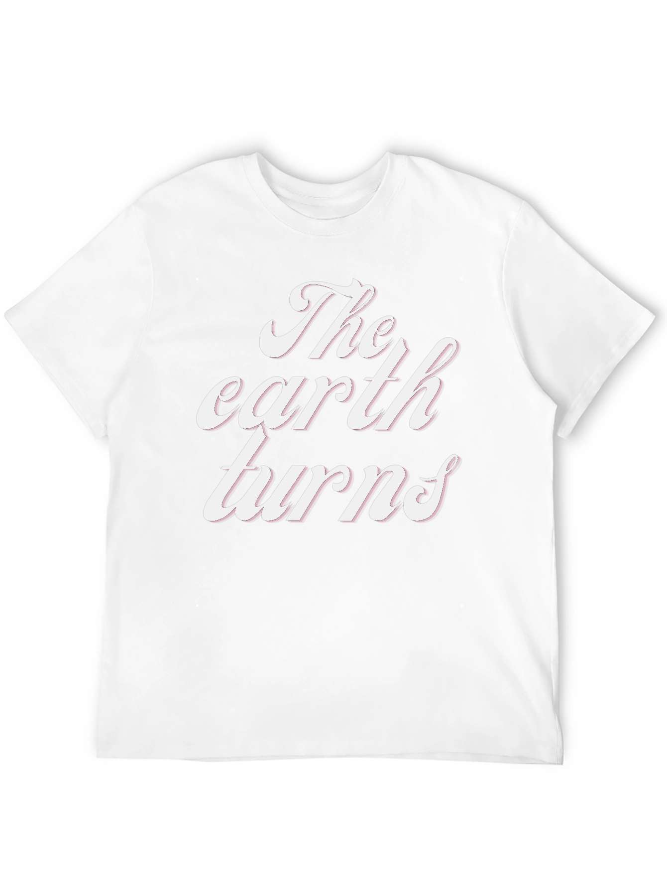 The Earth Turns Graphic Tee - Soft Cotton Blend