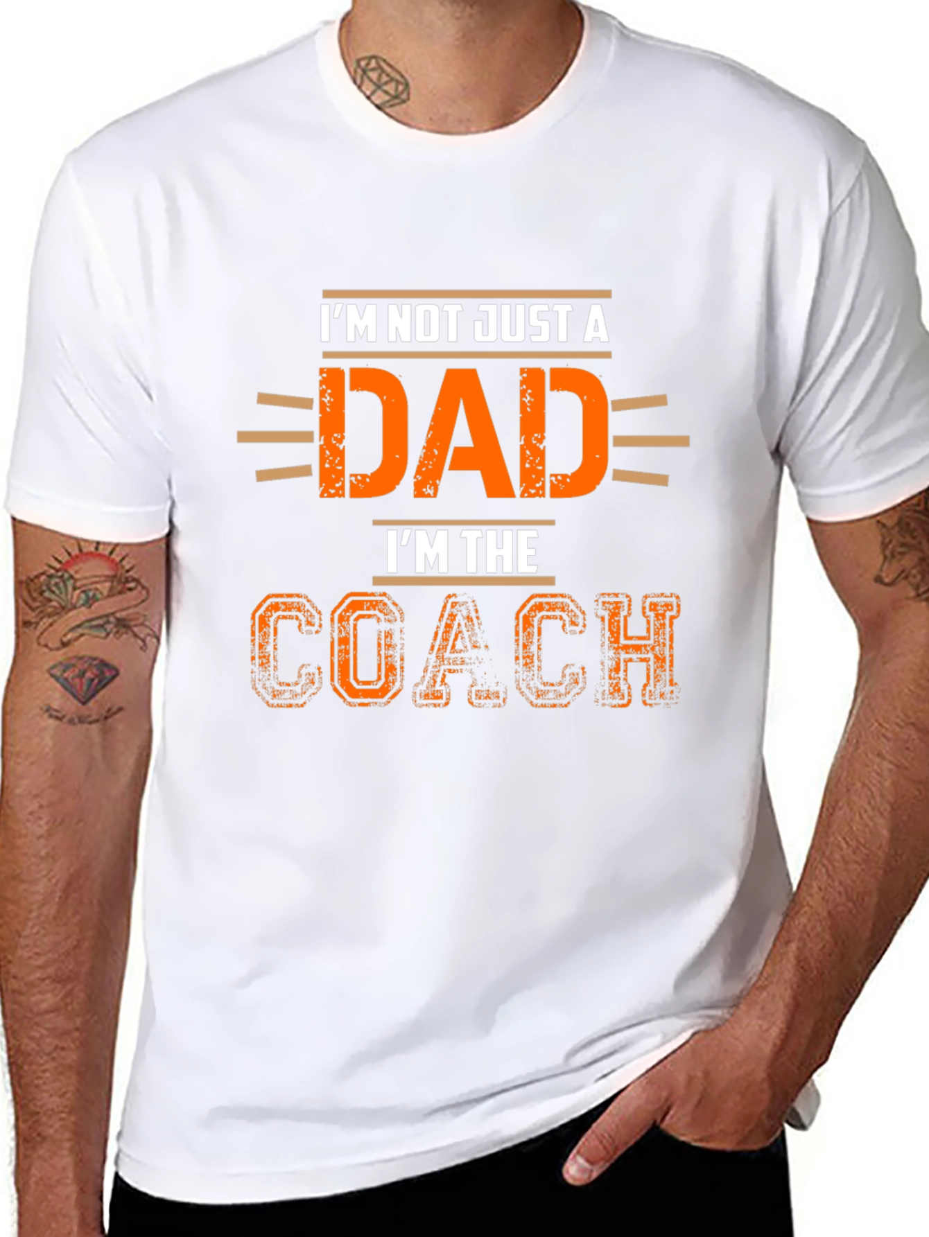 Dad Coach T-Shirt: Im Not Just a Dad
