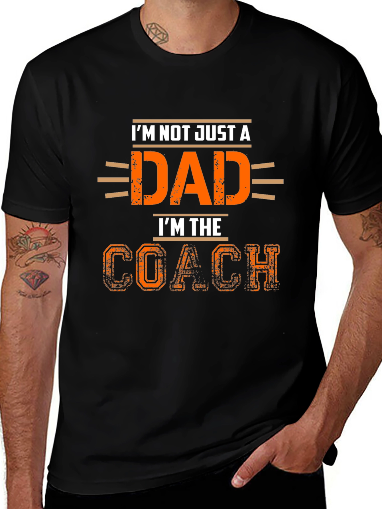 Dad Coach T-Shirt: Im Not Just a Dad