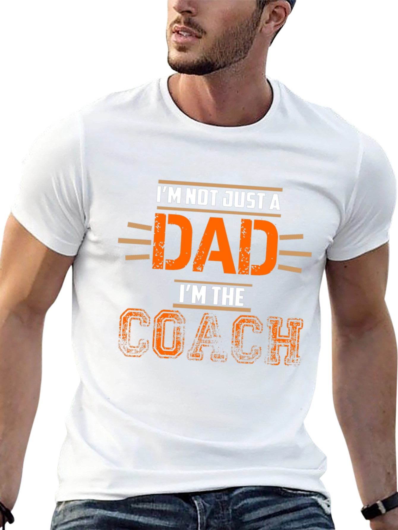 Dad Coach T-Shirt: Im Not Just a Dad