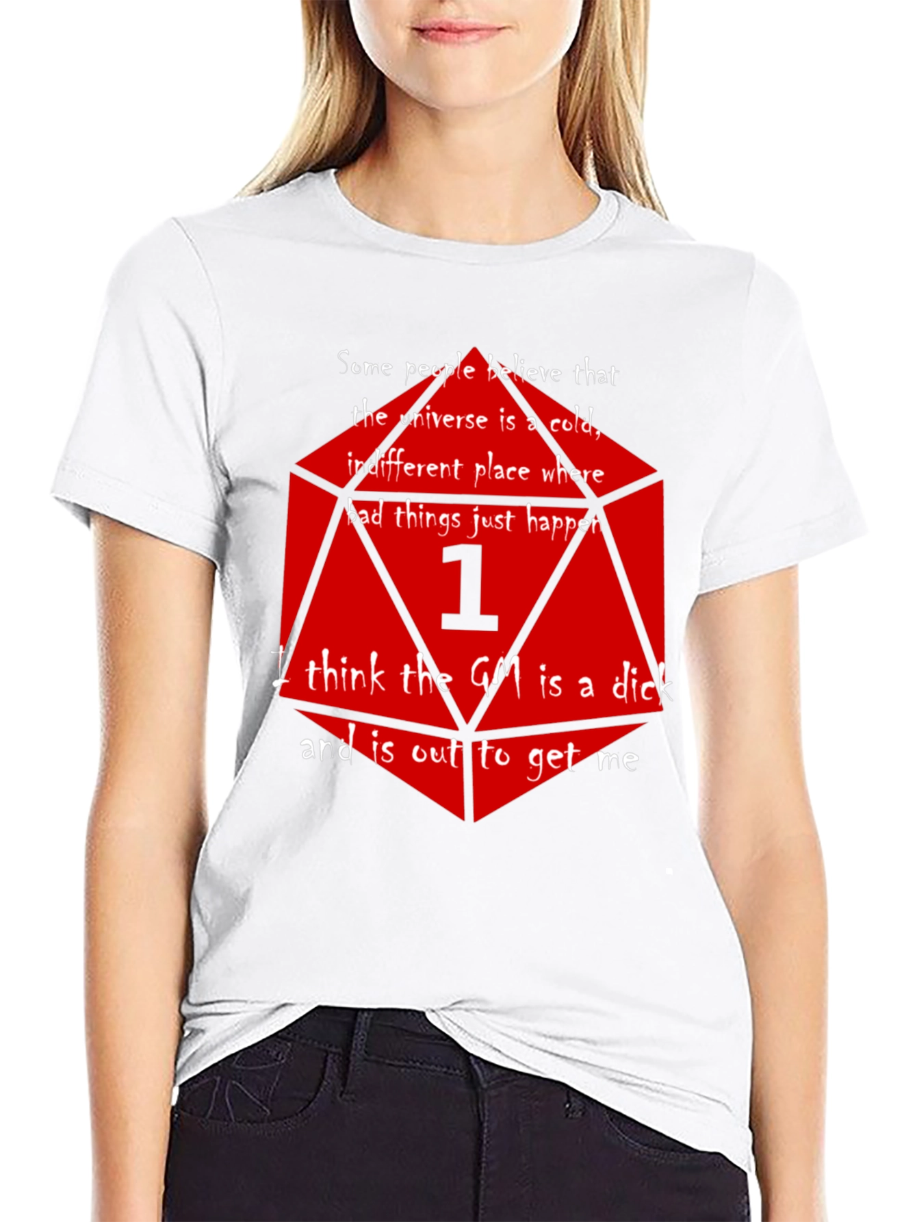D&D Critical Fail T-Shirt - The GM is a...