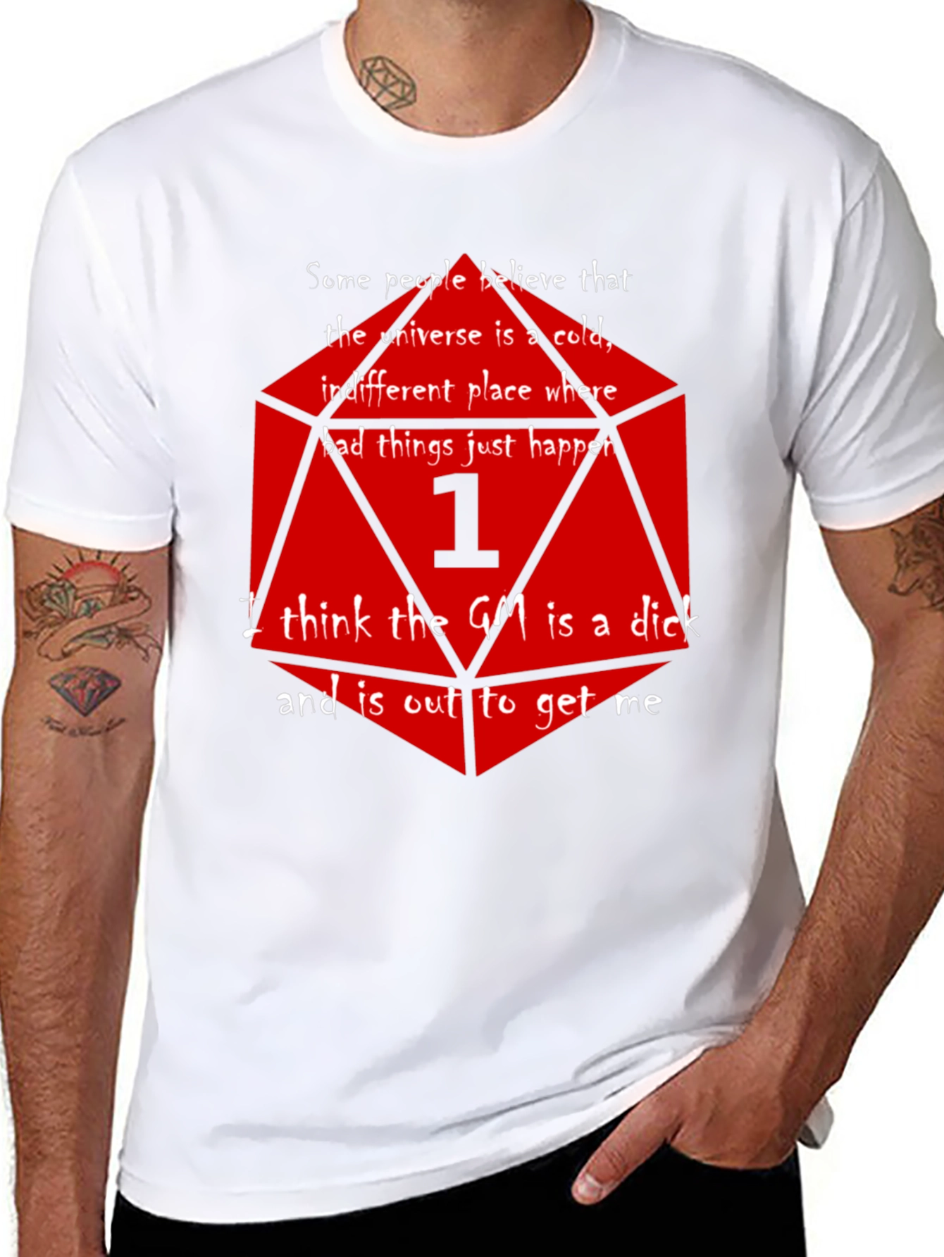 D&D Critical Fail T-Shirt - The GM is a...