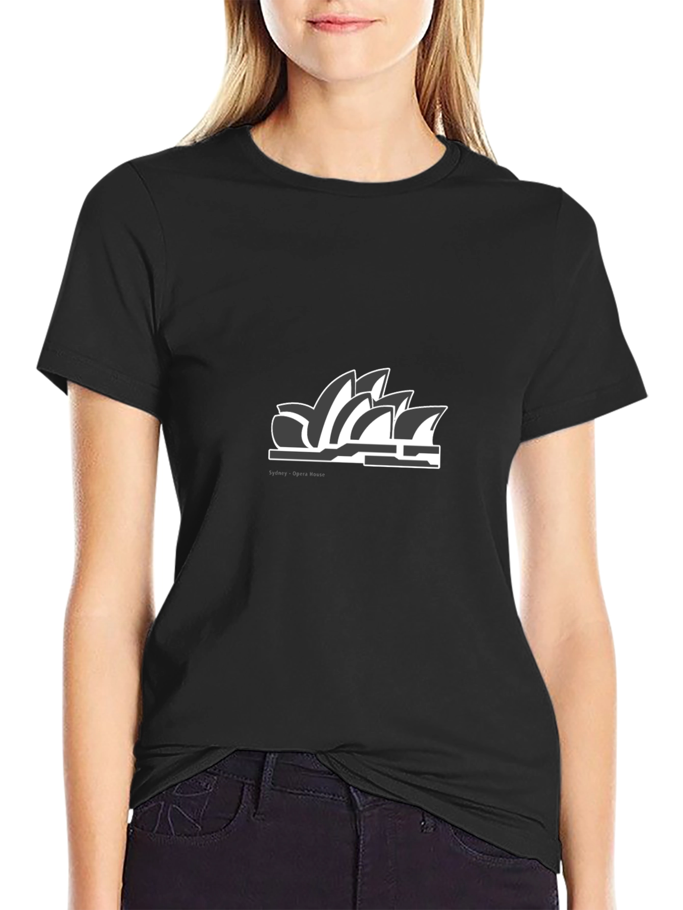 Sydney Opera House Black T-Shirt