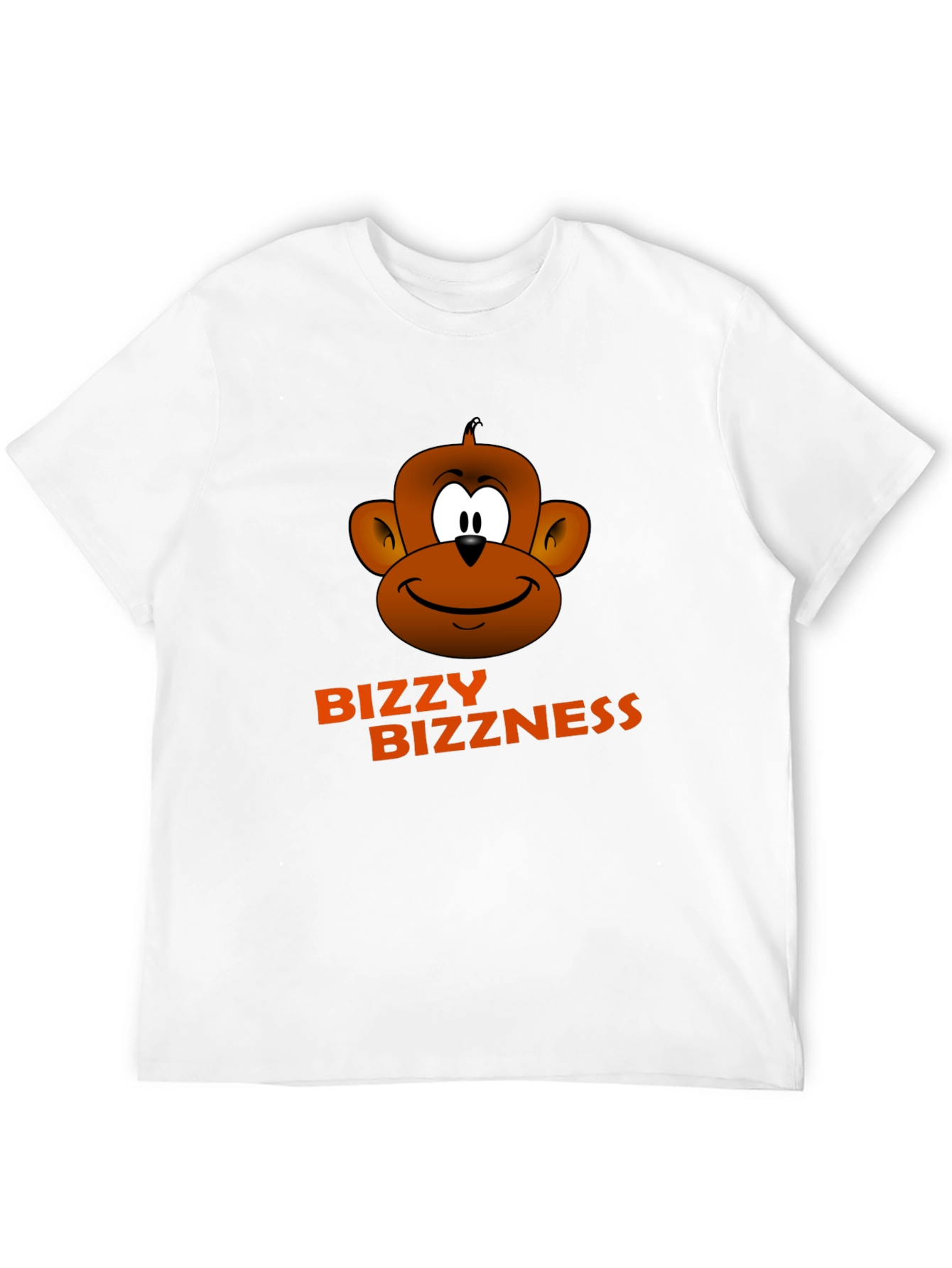 Bizzy Bizzness Monkey Graphic T-Shirt