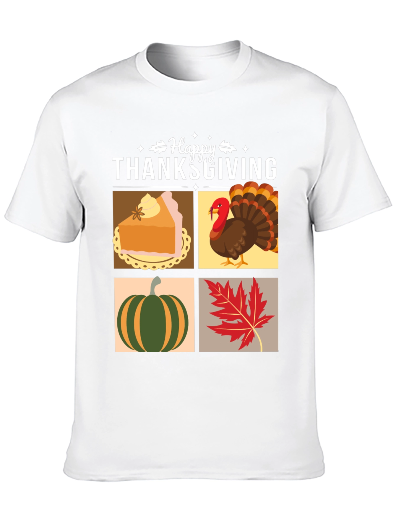 Happy Thanksgiving T-Shirt - Festive Holiday Apparel