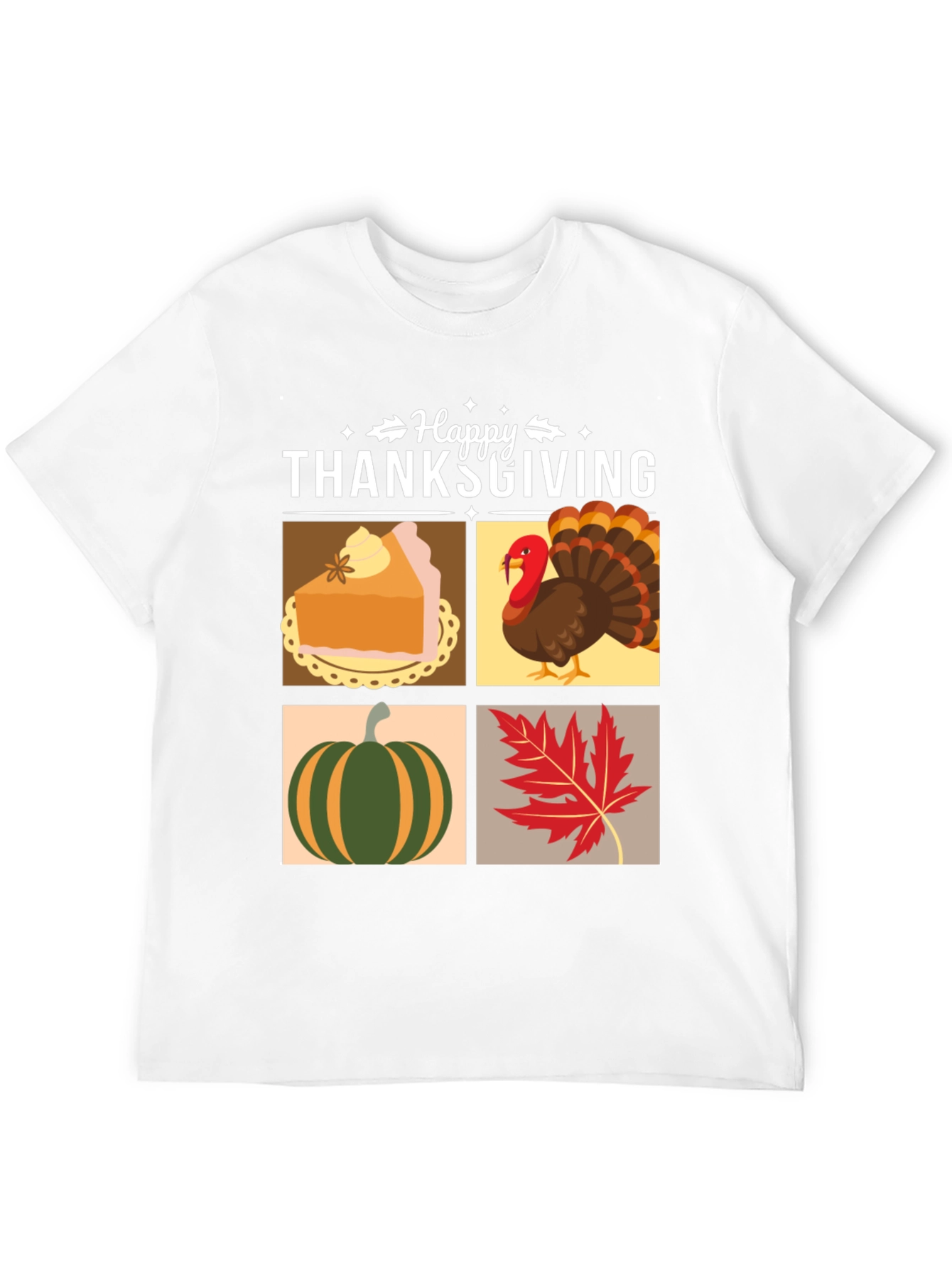 Happy Thanksgiving T-Shirt - Festive Holiday Apparel