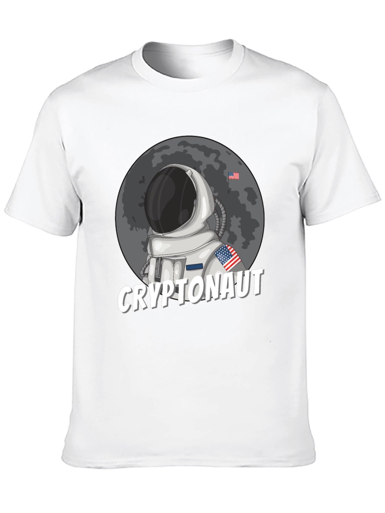 Cryptonaut T-Shirt - Astronaut Crypto Moon Graphic Tee