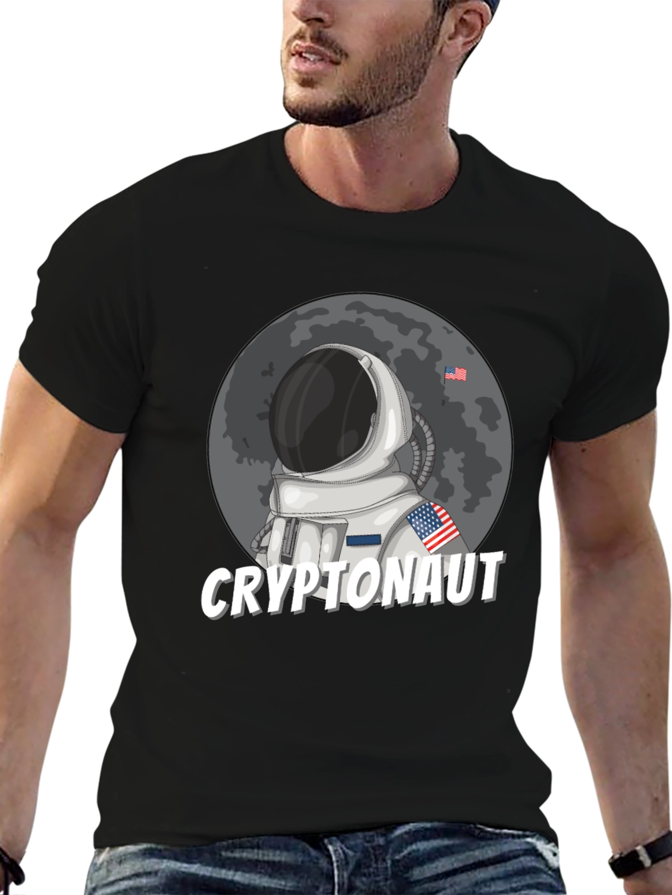Cryptonaut T-Shirt - Astronaut Crypto Moon Graphic Tee