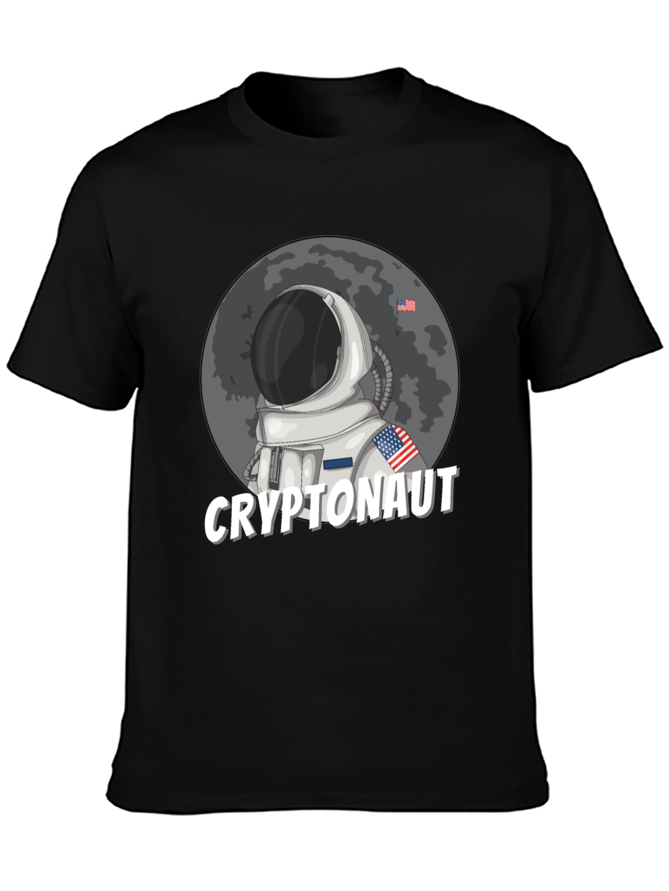 Cryptonaut T-Shirt - Astronaut Crypto Moon Graphic Tee