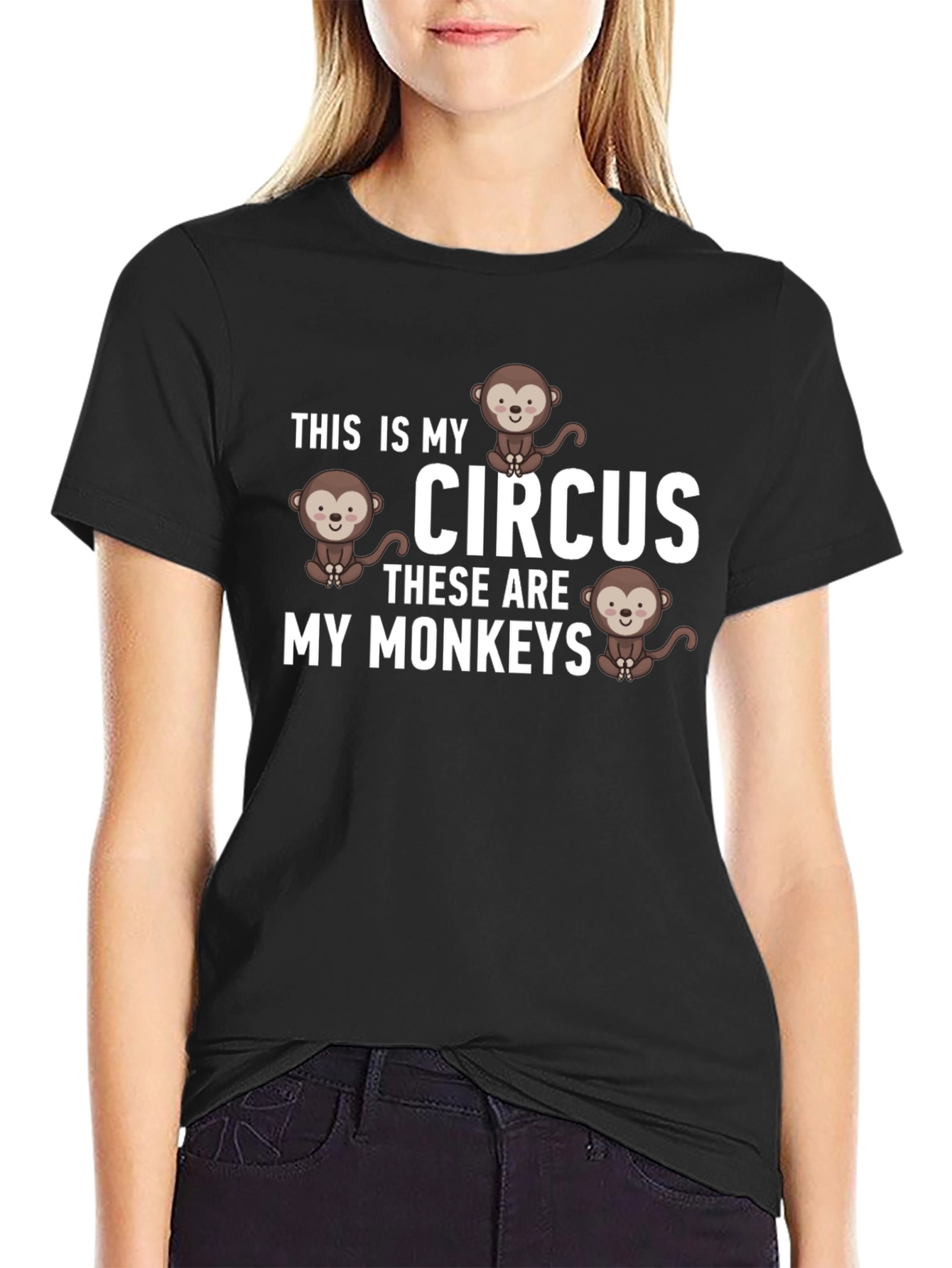 My Circus Monkeys Graphic T-Shirt