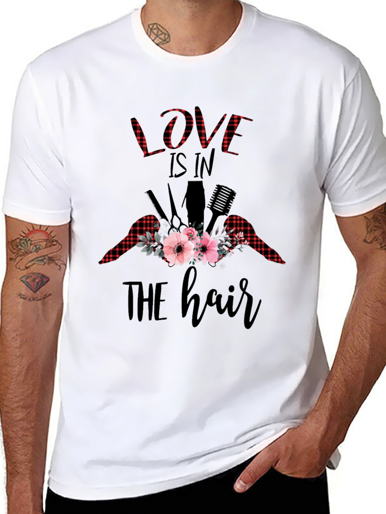 Love Is In The Hair Graphic Tee
