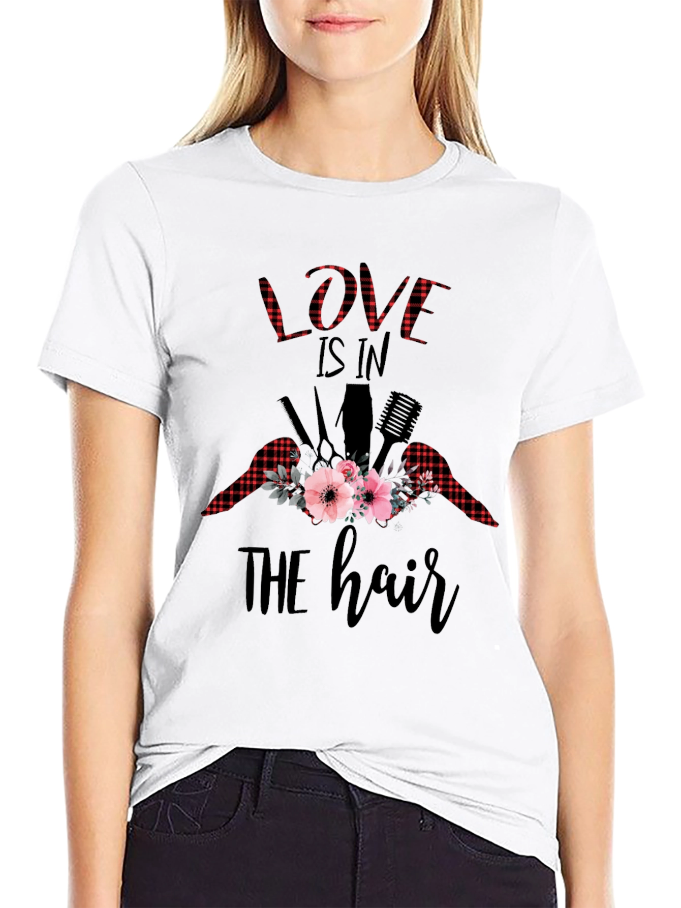 Love Is In The Hair Graphic Tee
