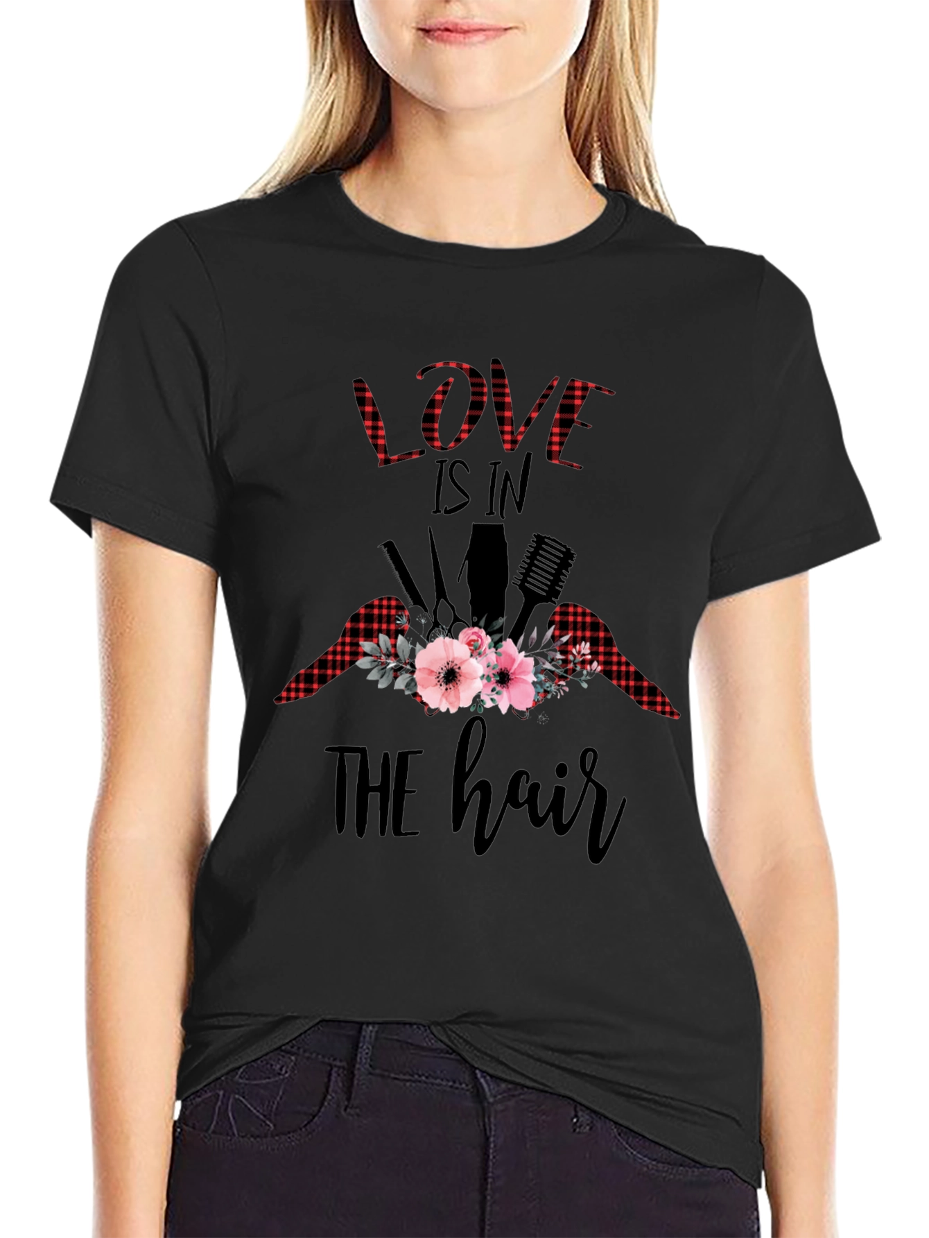 Love Is In The Hair Graphic Tee