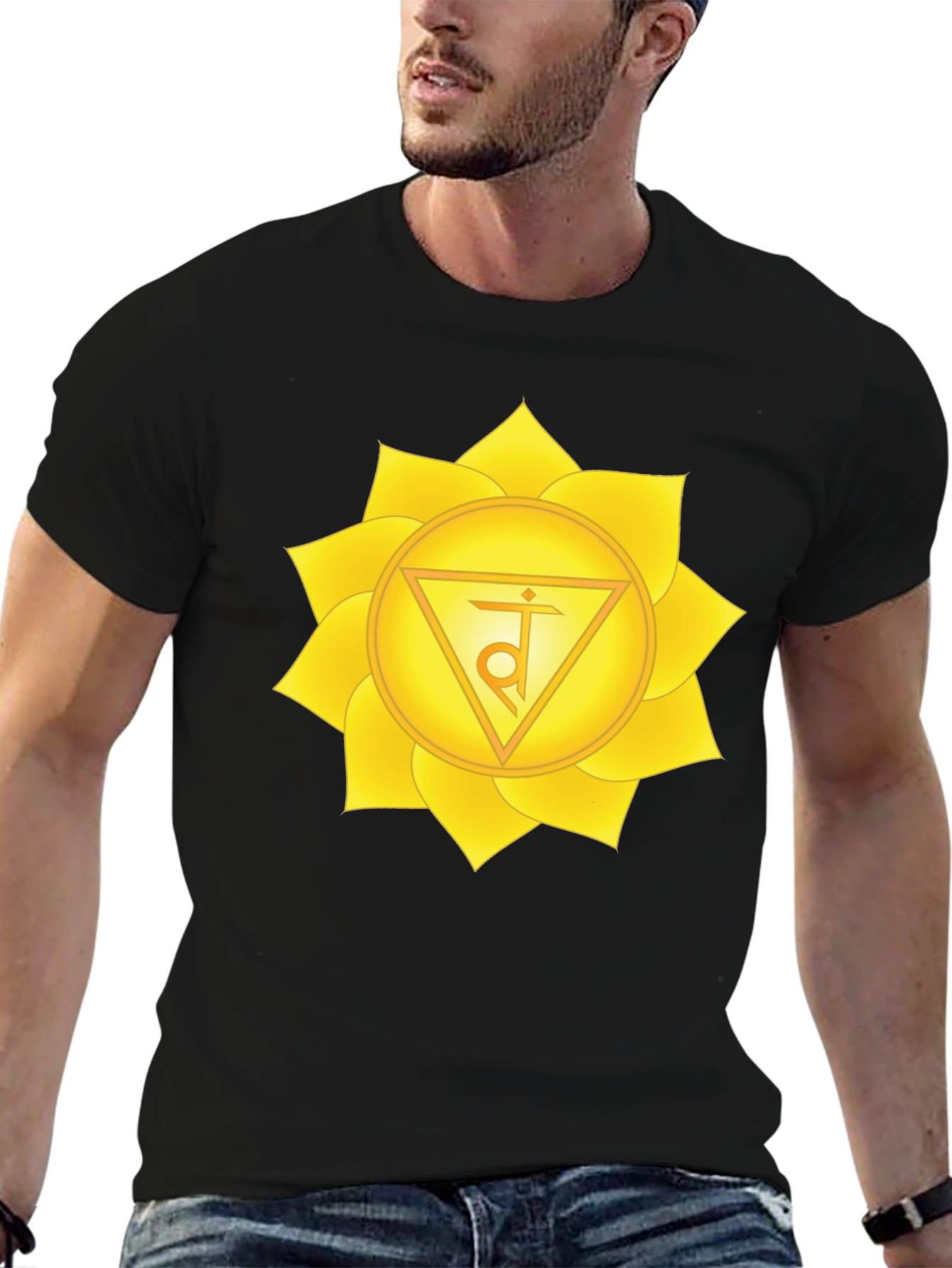 Solar Plexus Chakra T-Shirt - Spiritual Energy Design