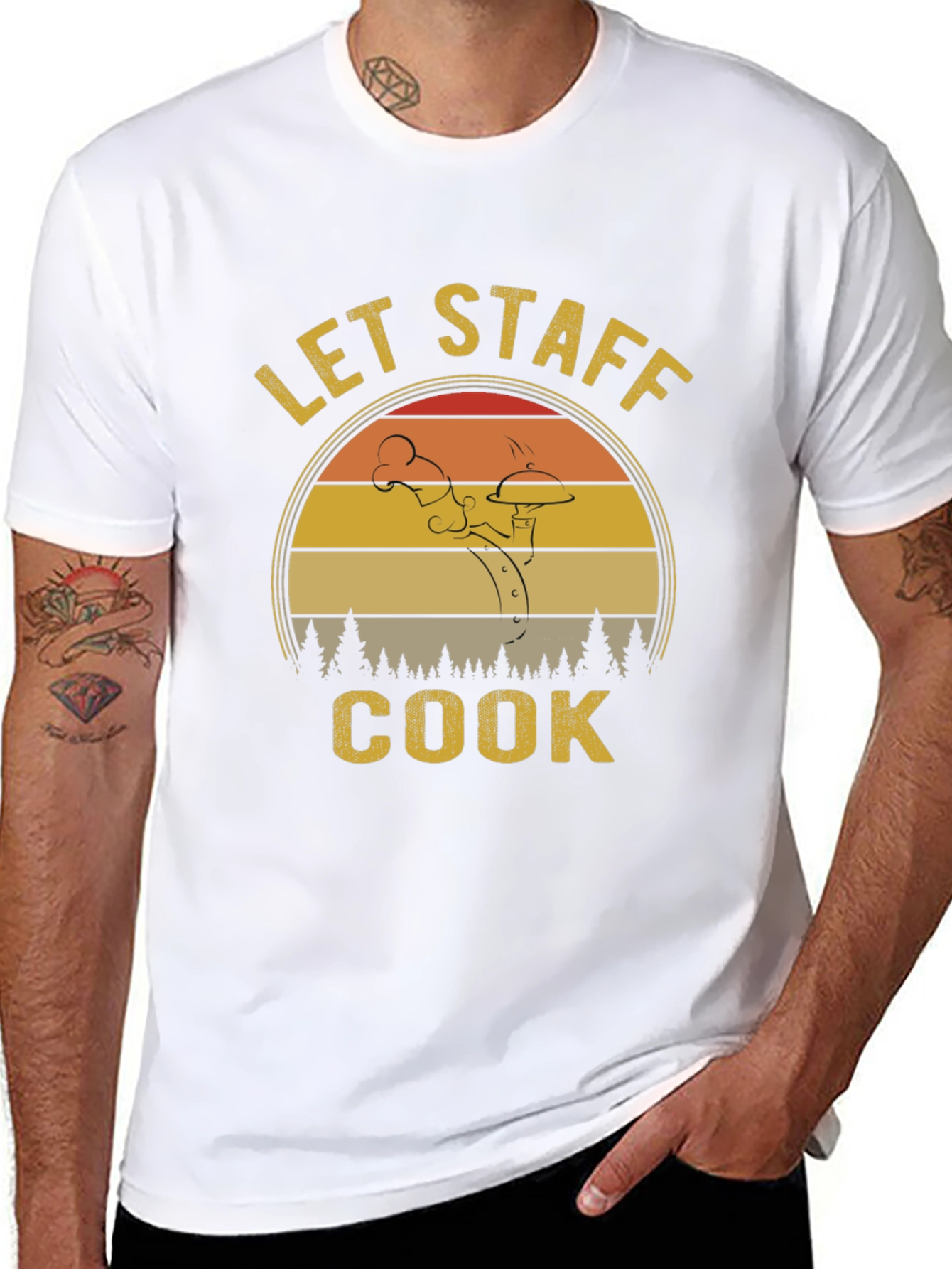 Let Staff Cook Graphic Tee