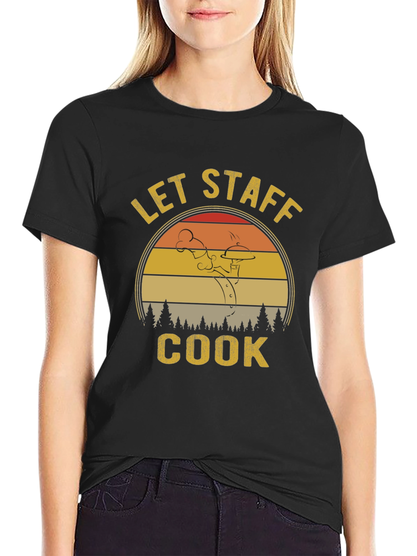 Let Staff Cook Graphic Tee
