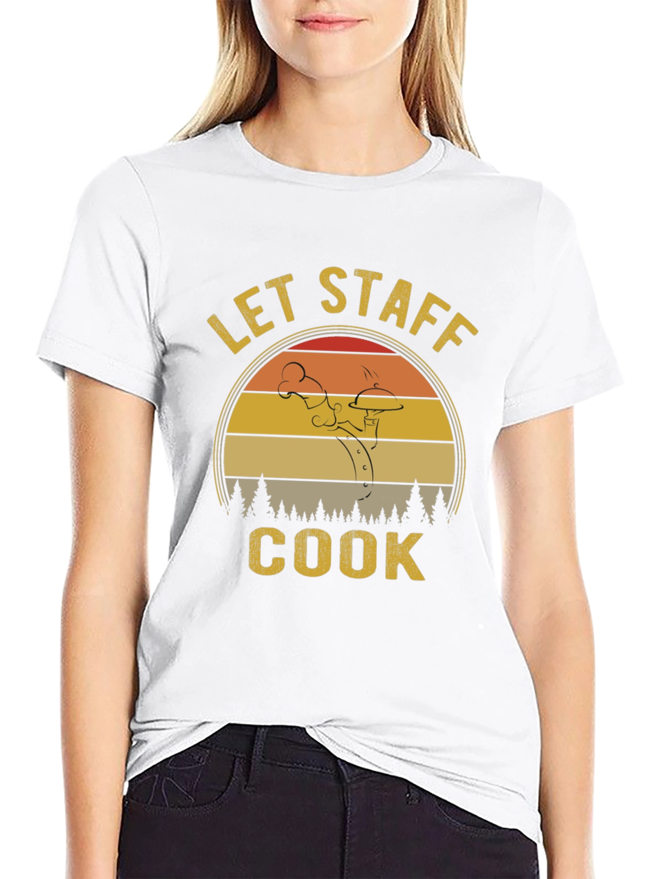 Let Staff Cook Graphic Tee