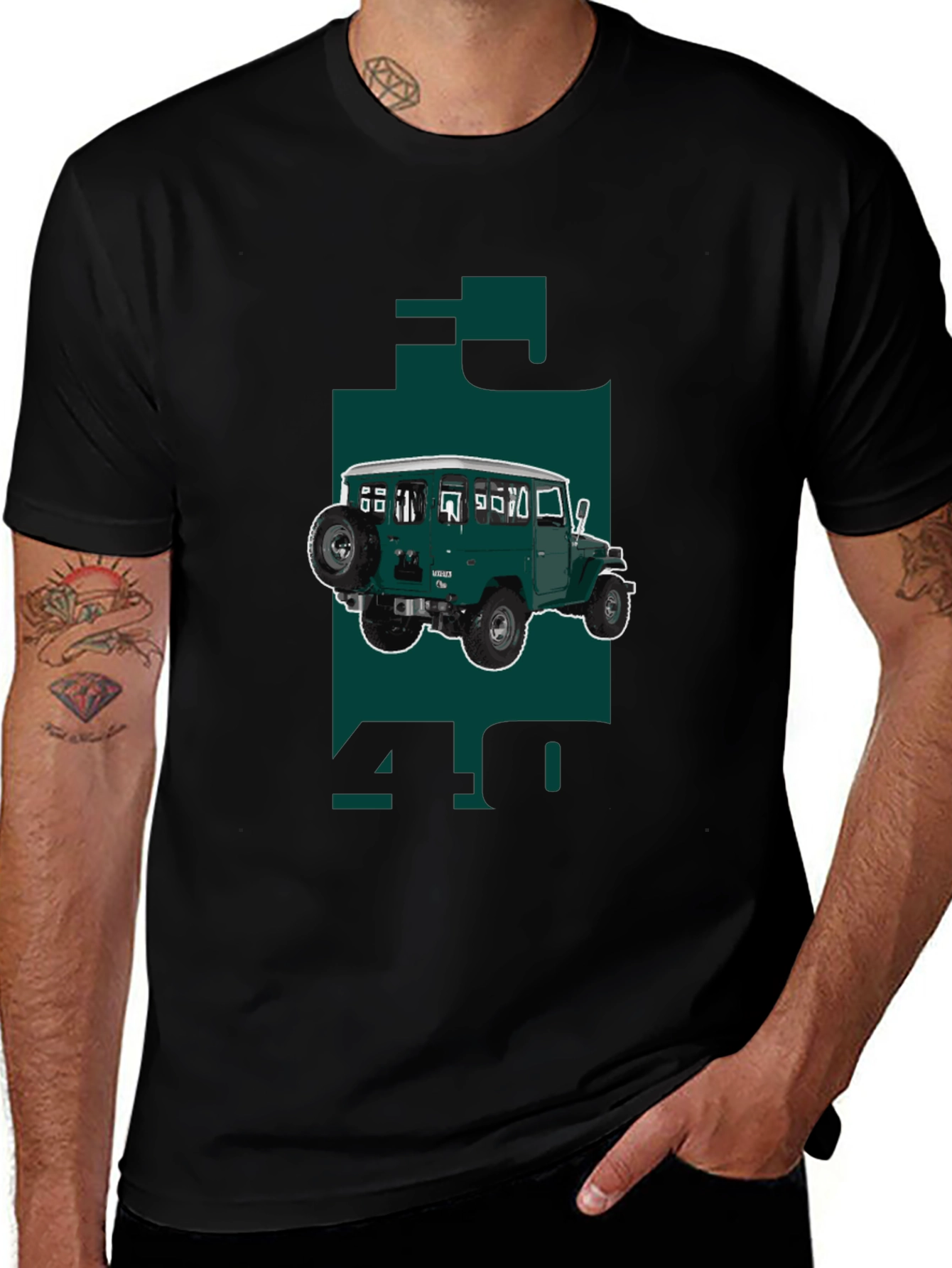 Toyota FJ40 T-Shirt - Classic Off-Road Design