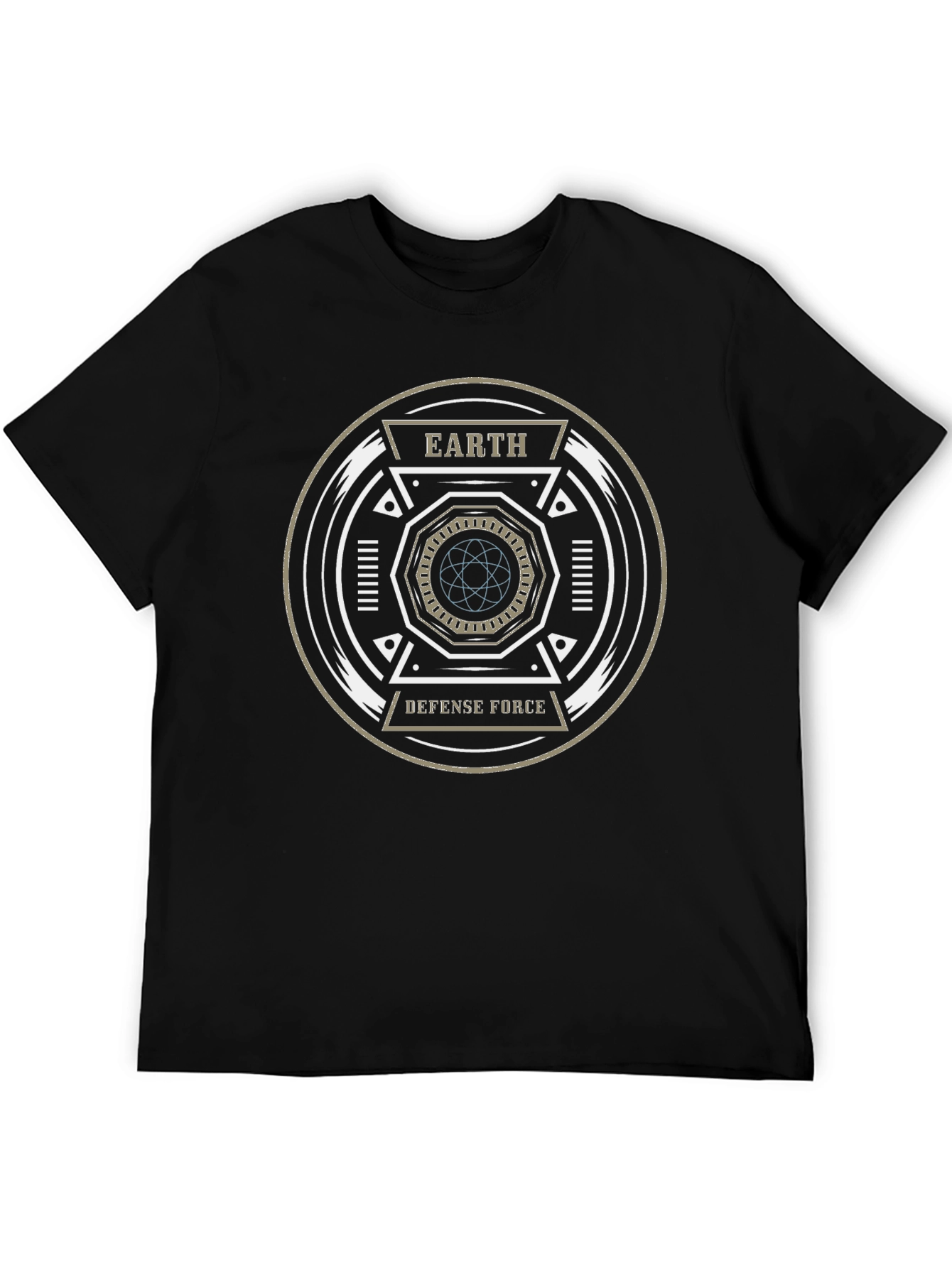 Earth Defense Force Graphic T-Shirt - Sci-Fi Style