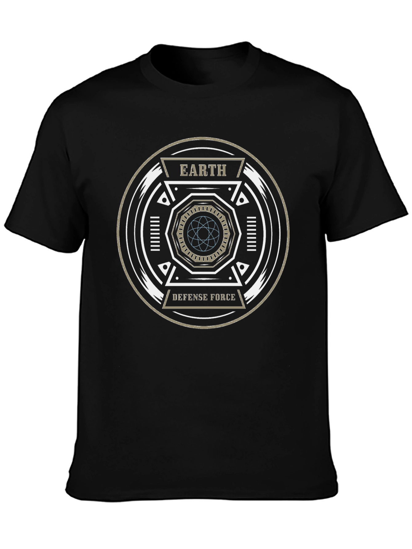 Earth Defense Force Graphic T-Shirt - Sci-Fi Style