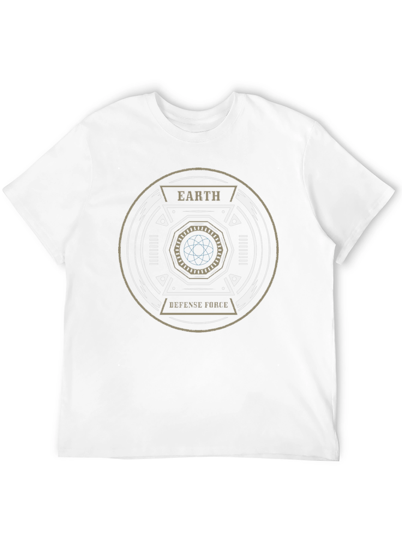 Earth Defense Force Graphic T-Shirt - Sci-Fi Style