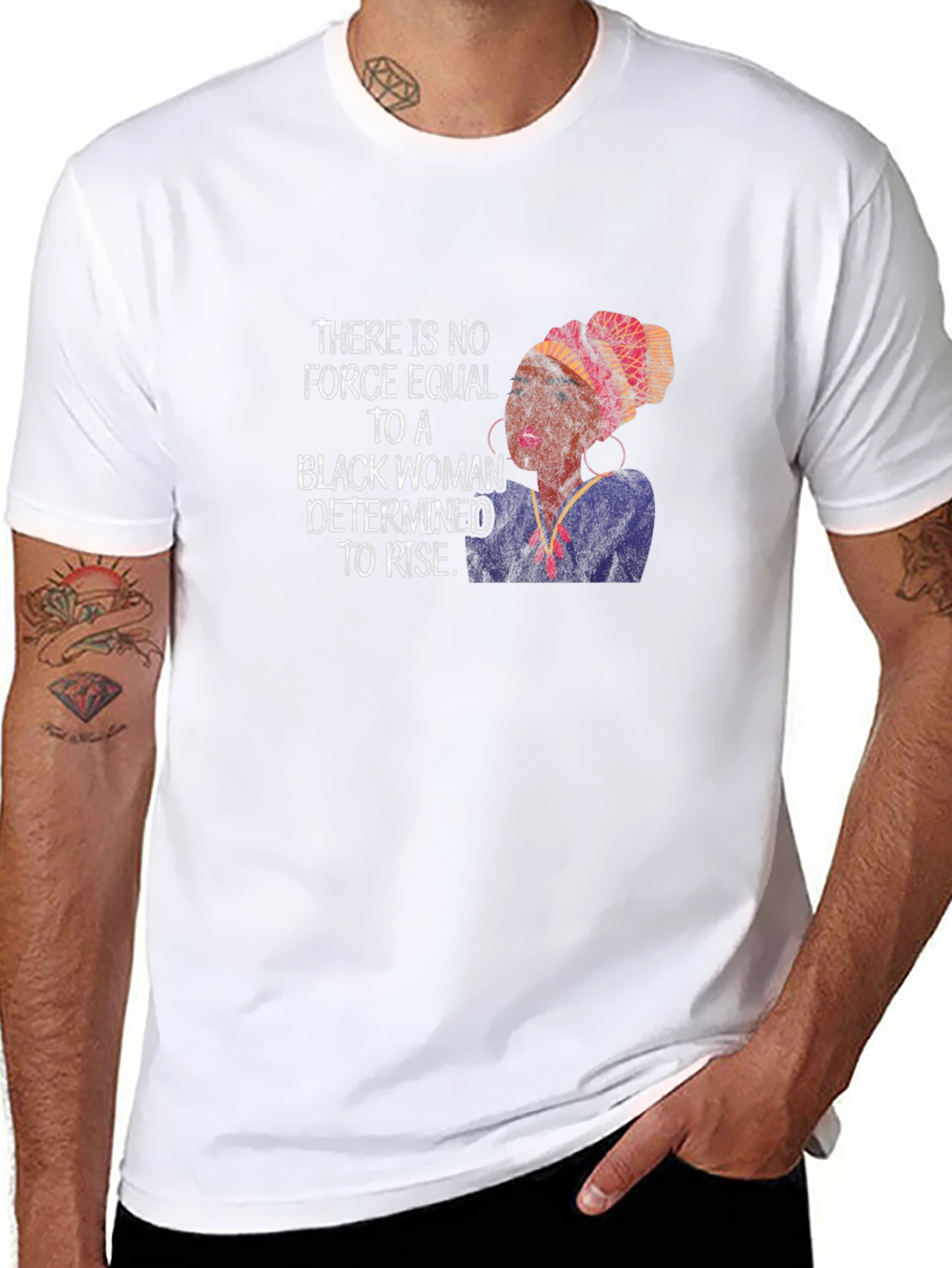 Empowered Black Woman Graphic T-Shirt