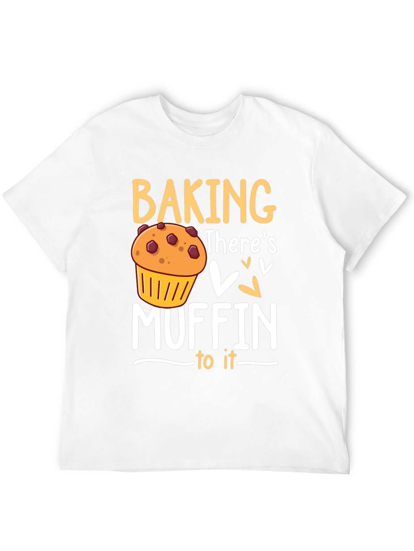 Baking Muffin Pun Graphic T-Shirt - Novelty Tee