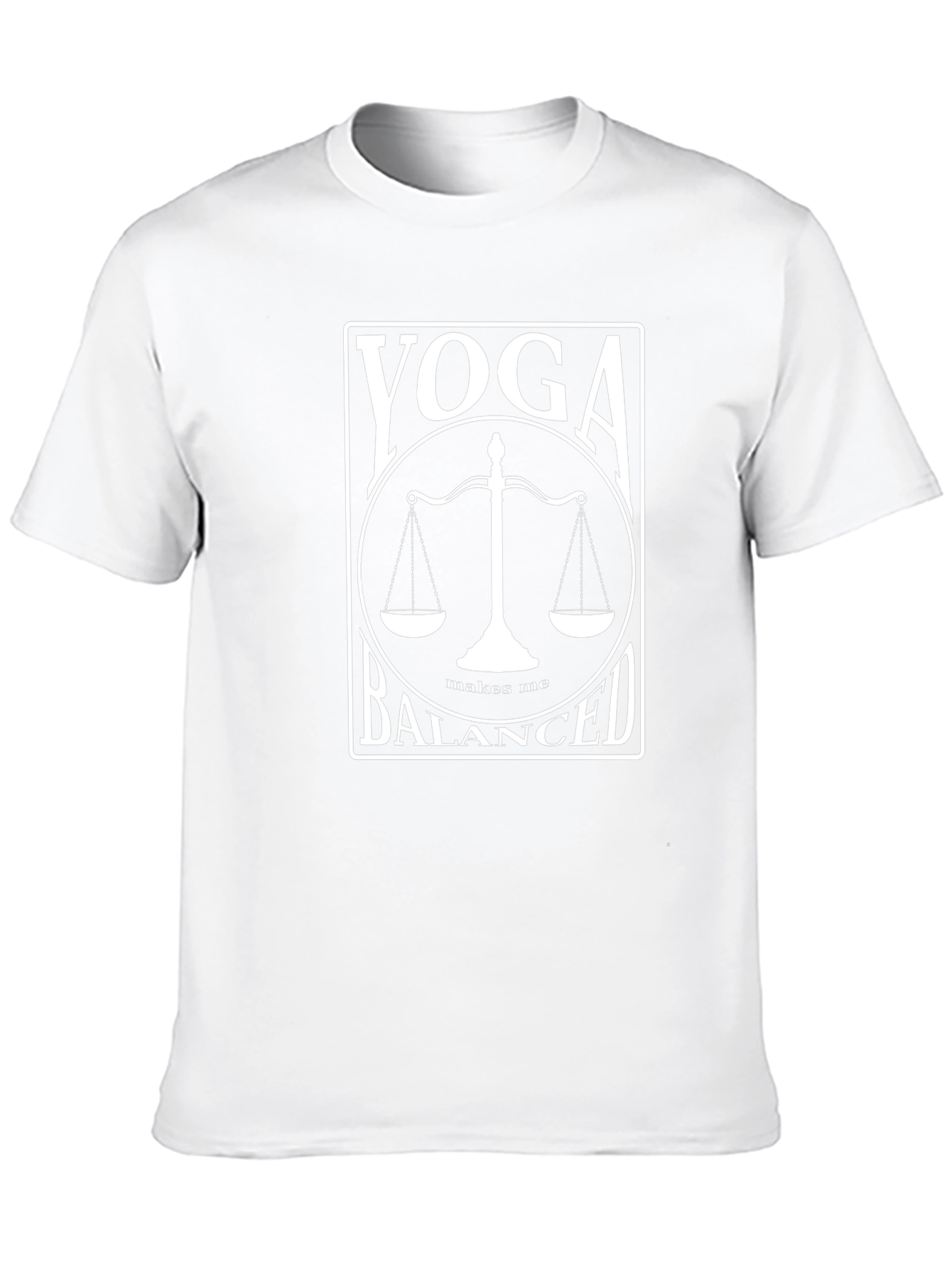 Yoga Balanced T-Shirt - Unisex Cotton Tee