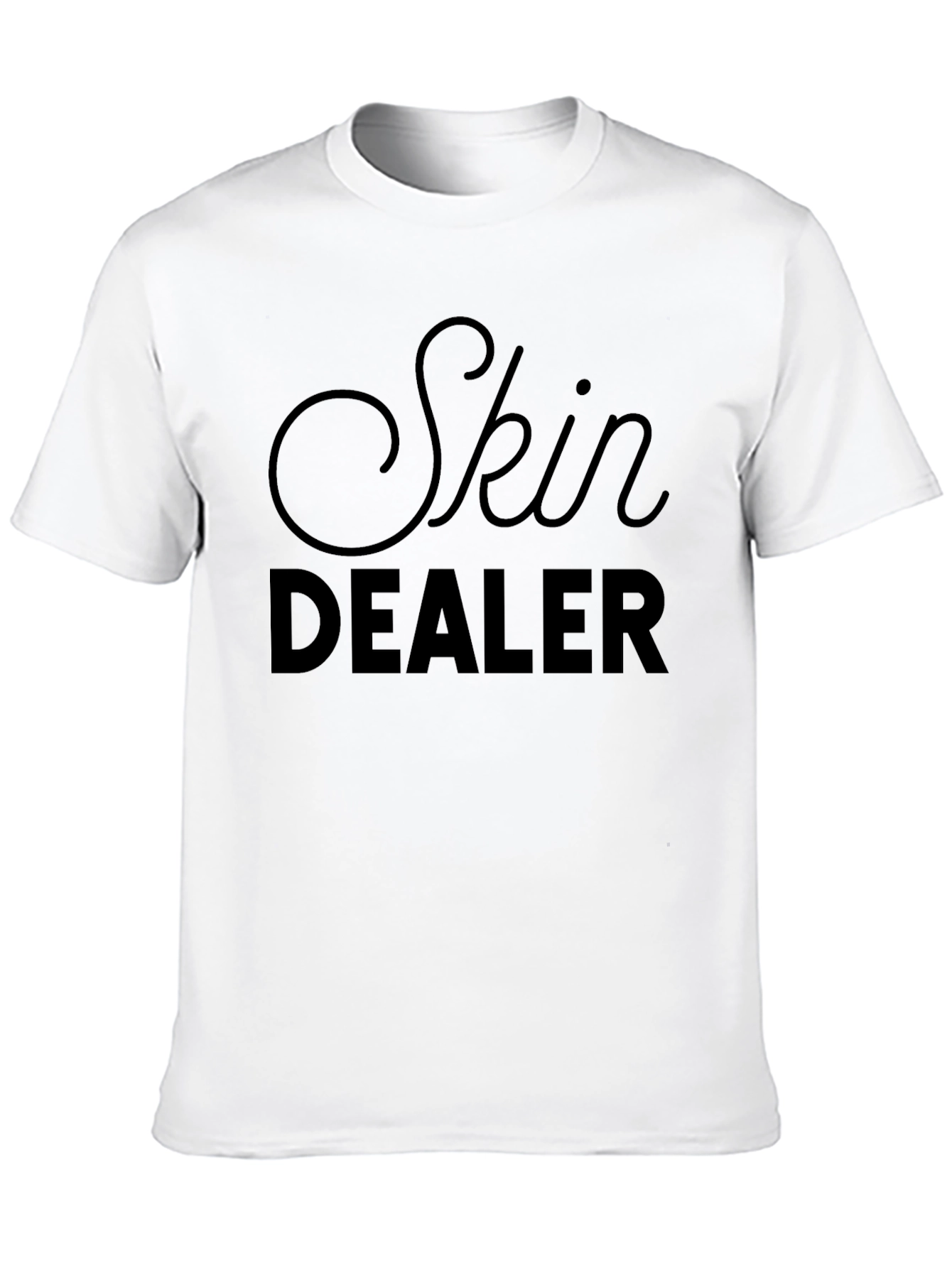 Skin Dealer Black Graphic Tee