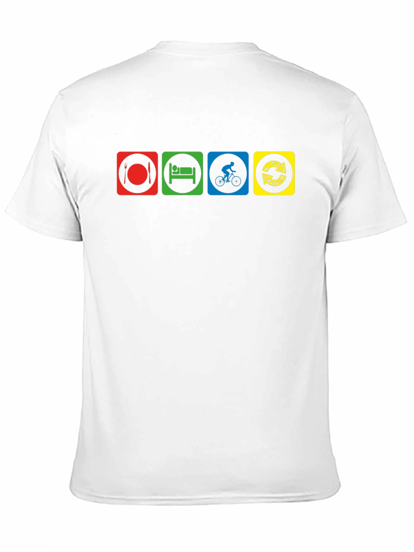 Eat Sleep Ride Repeat Graphic T-Shirt