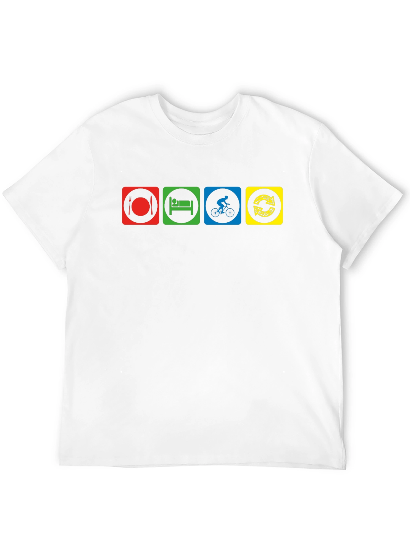 Eat Sleep Ride Repeat Graphic T-Shirt