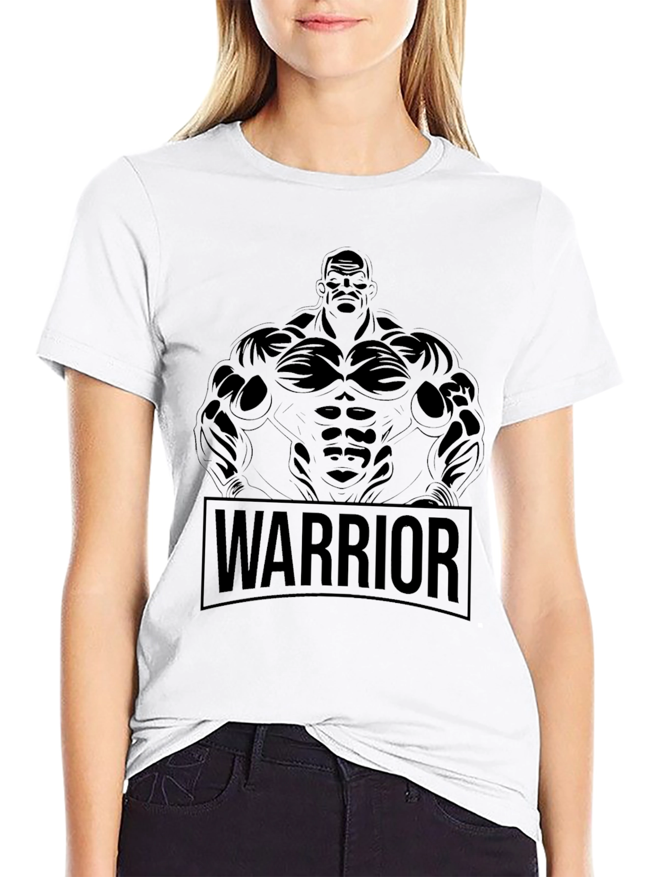 Warrior Bodybuilder Black T-Shirt