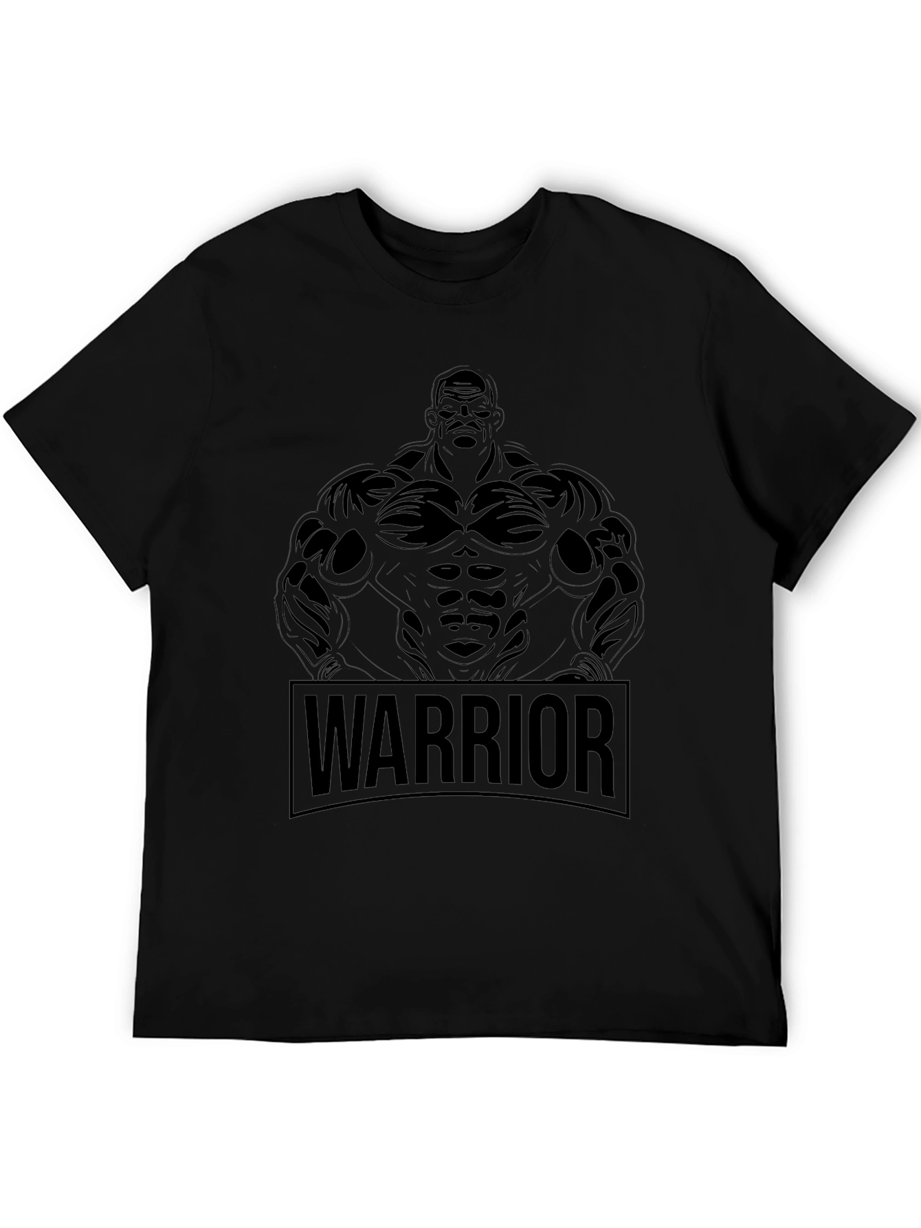 Warrior Bodybuilder Black T-Shirt