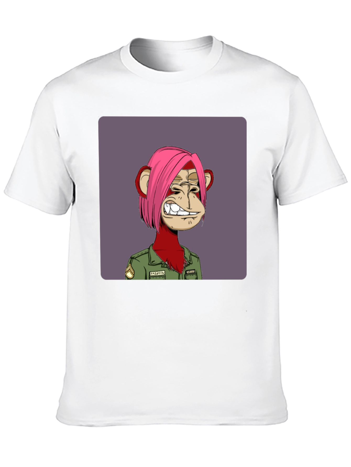 Bored Ape Army NFT Graphic Tee - Black