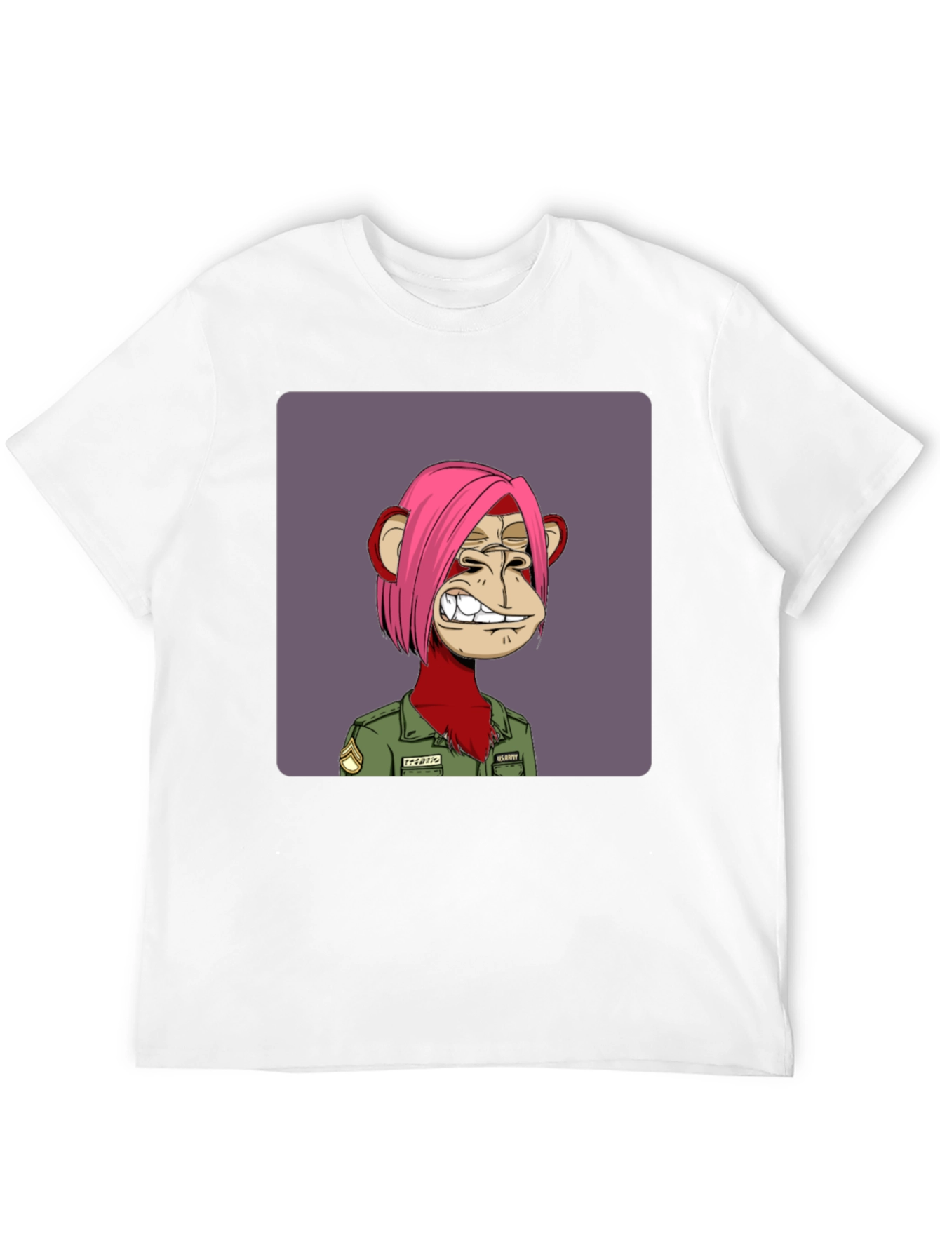 Bored Ape Army NFT Graphic Tee - Black