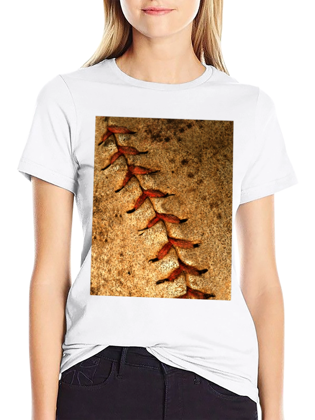 Baseball Seam T-Shirt - Unique Sports Tee