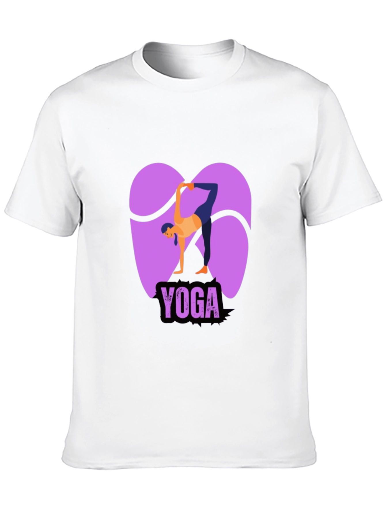 Yoga Pose Graphic Tee - Flexible and Stylish