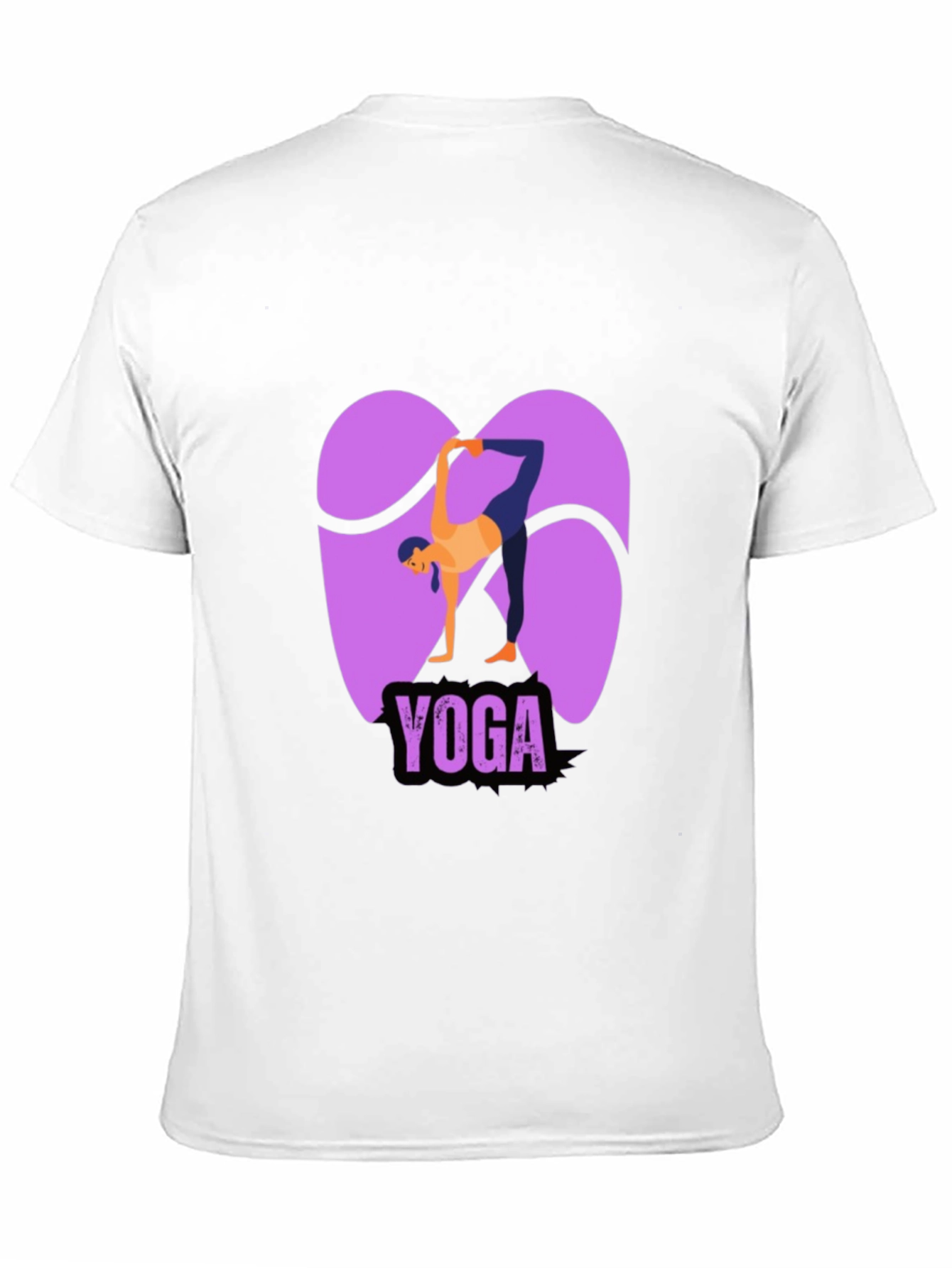 Yoga Pose Graphic Tee - Flexible and Stylish