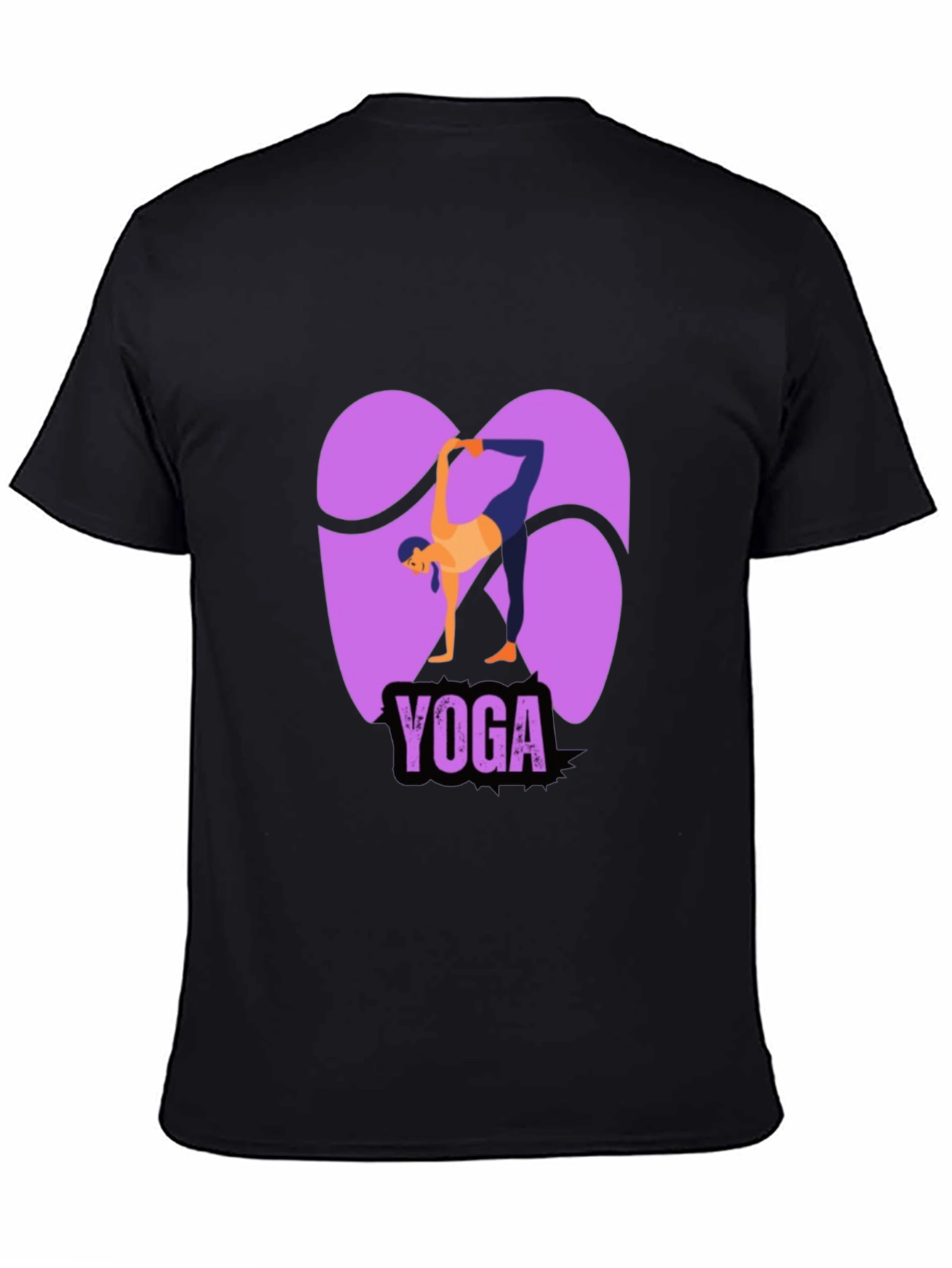 Yoga Pose Graphic Tee - Flexible and Stylish