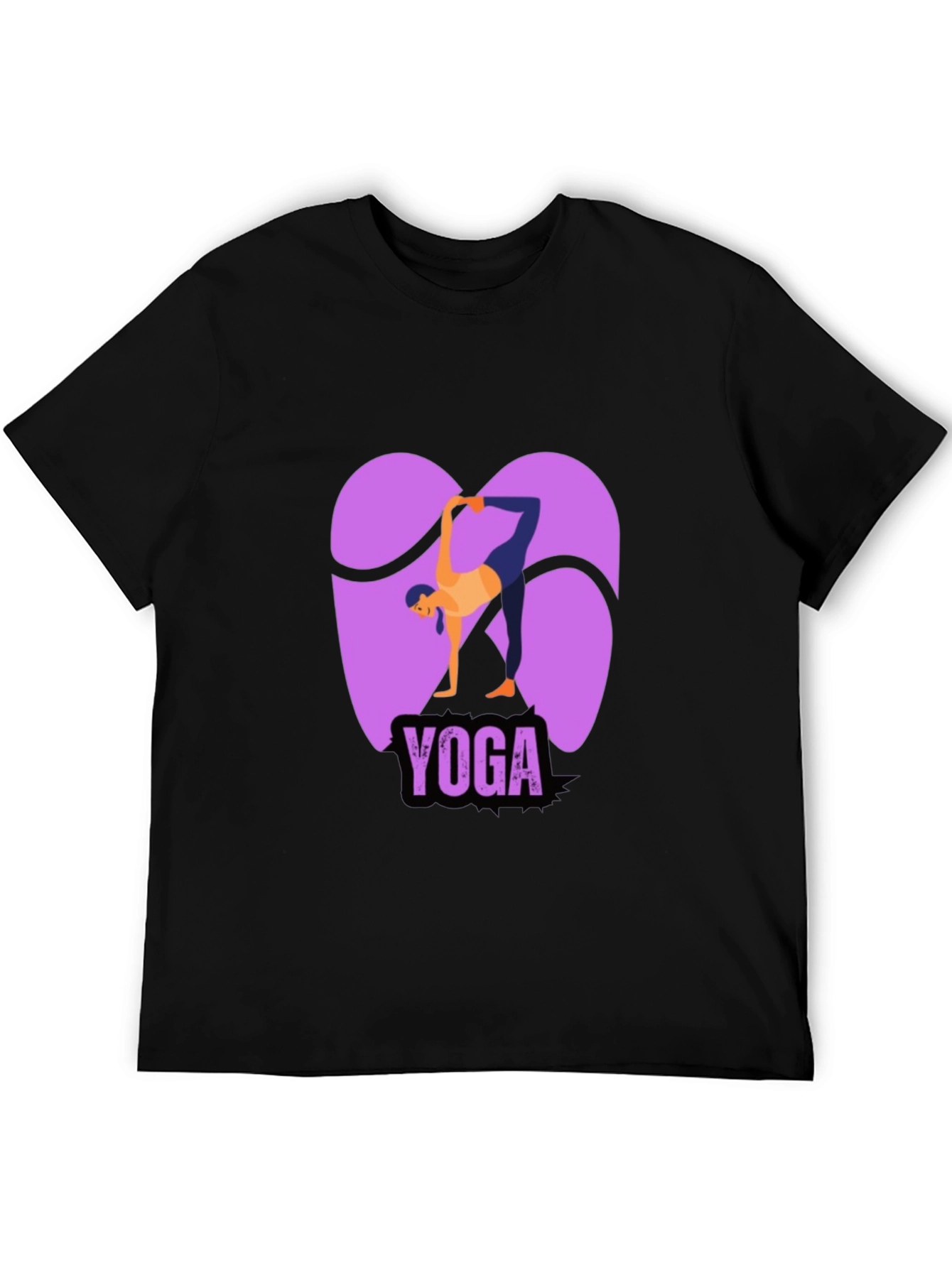 Yoga Pose Graphic Tee - Flexible and Stylish
