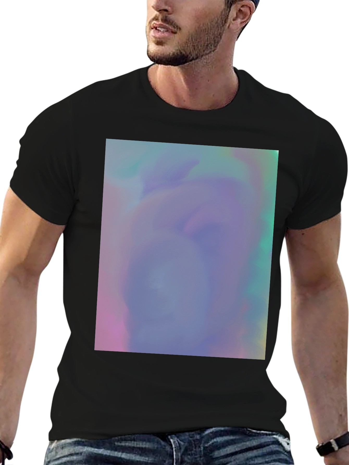 Vaporwave Dreamscape Graphic Tee - Soft Cotton Blend