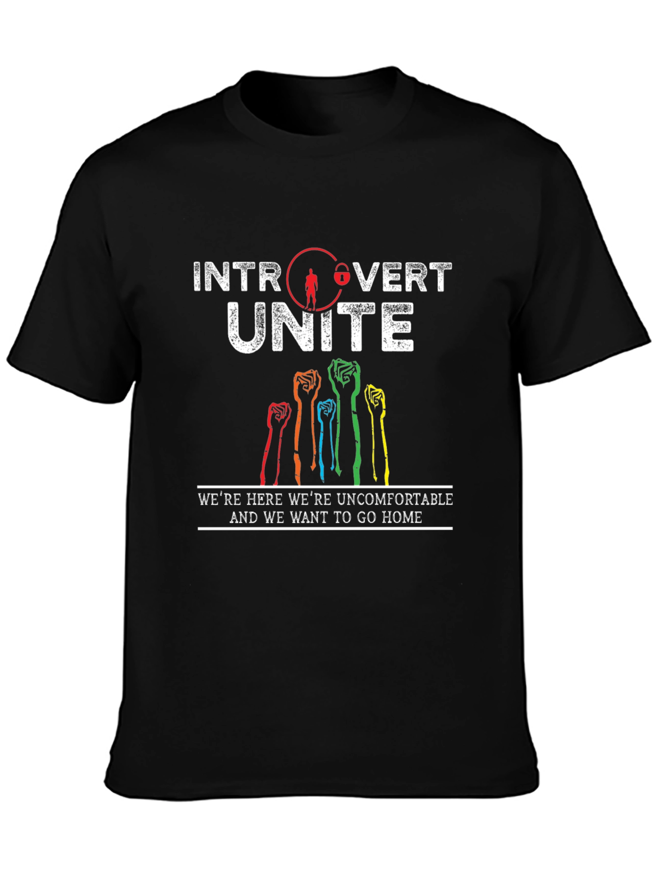 Introvert Unite Graphic T-Shirt